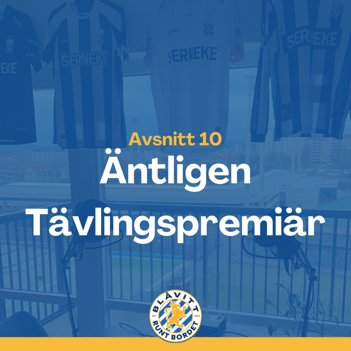 Blåvitt Runt Bordet
