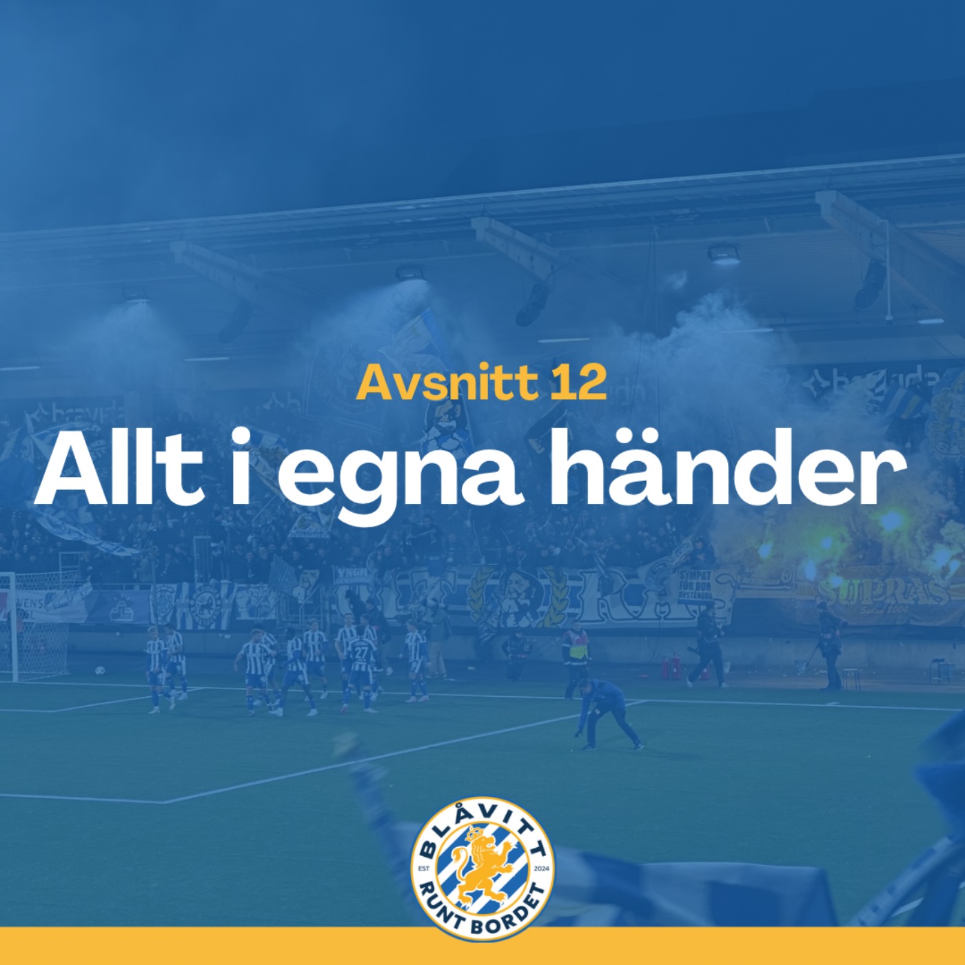 Blåvitt Runt Bordet