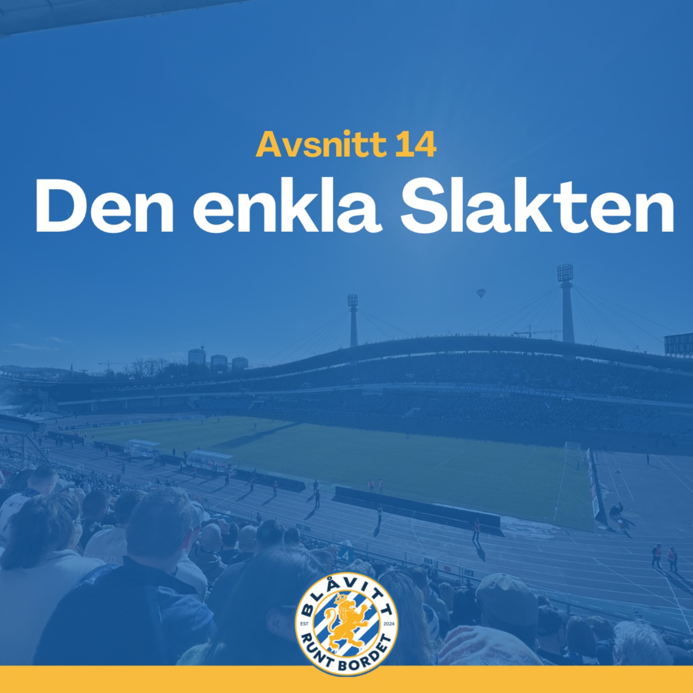 Blåvitt Runt Bordet