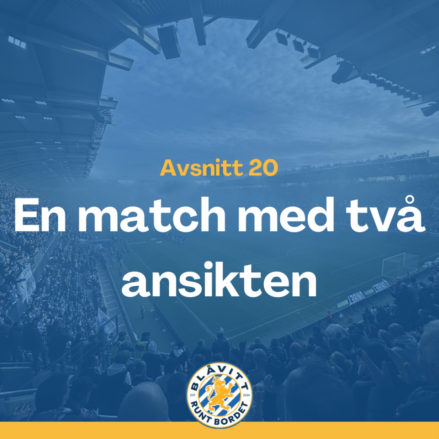 Blåvitt Runt Bordet