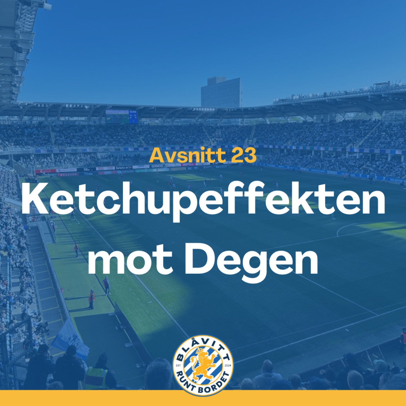 Blåvitt Runt Bordet