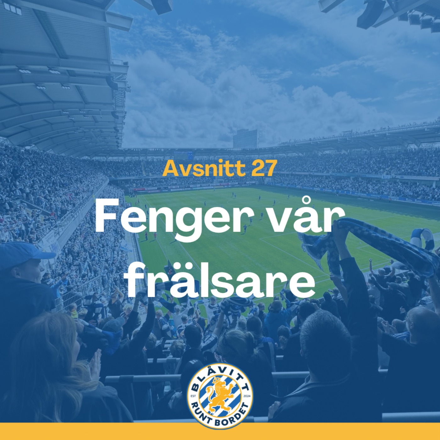 Blåvitt Runt Bordet
