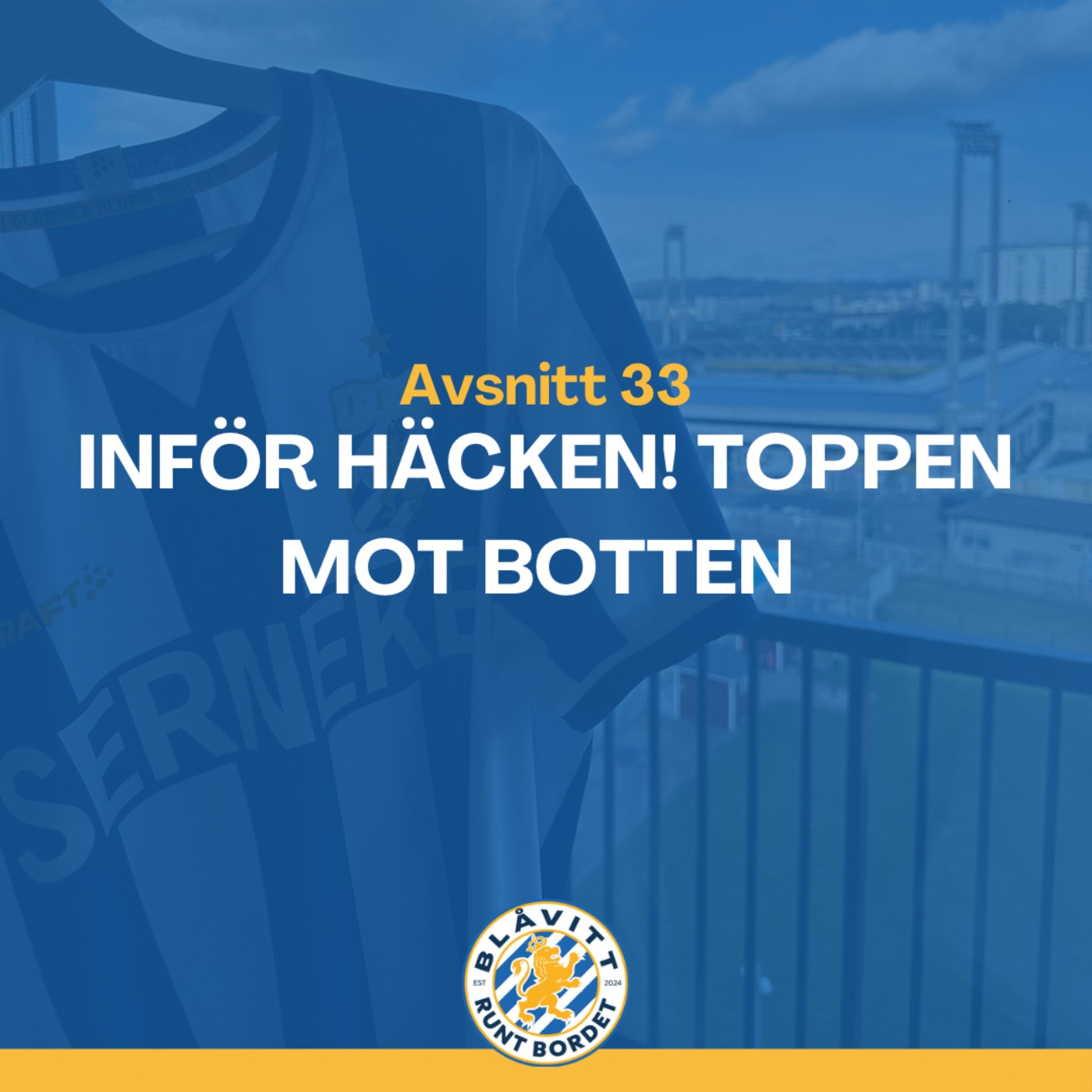Blåvitt Runt Bordet #33 Inför Häcken! TOPPEN MOT BOTTEN