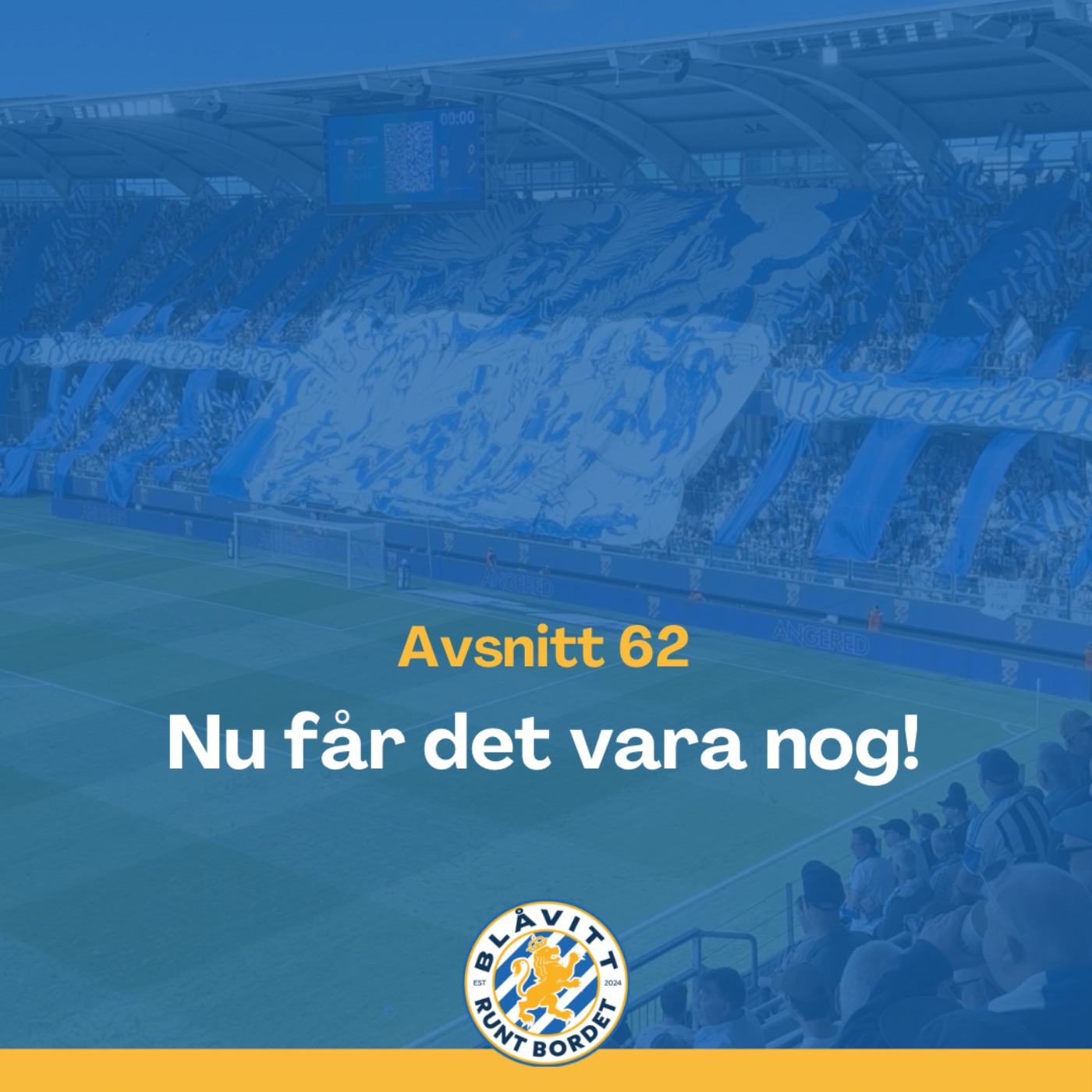 Blåvitt Runt Bordet #62 Nu får det vara nog! episode artwork
