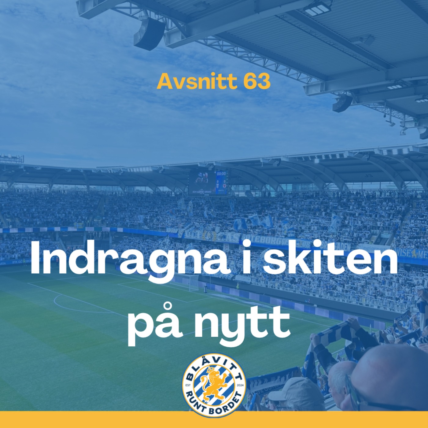 Blåvitt Runt Bordet