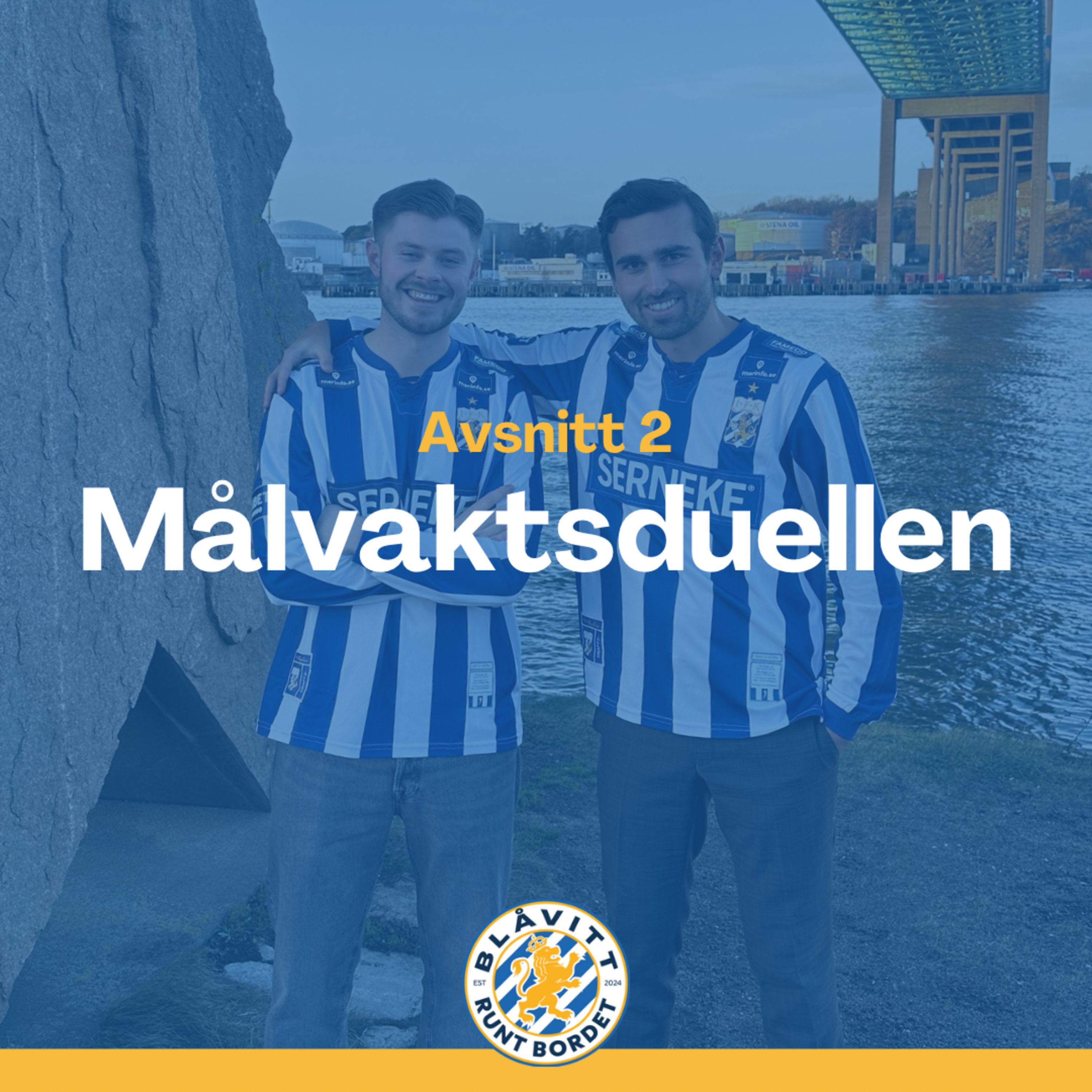 Blåvitt Runt Bordet