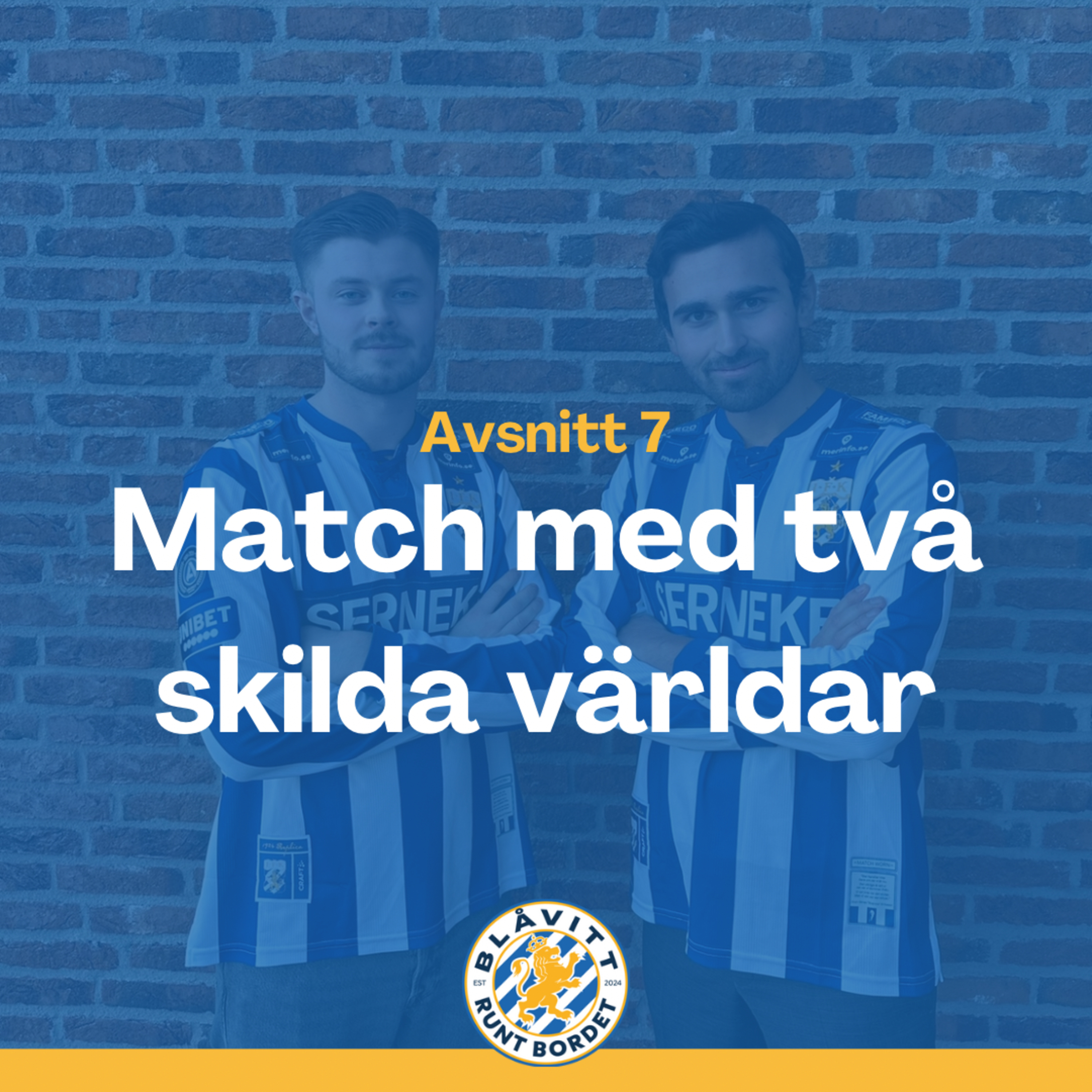 Blåvitt Runt Bordet
