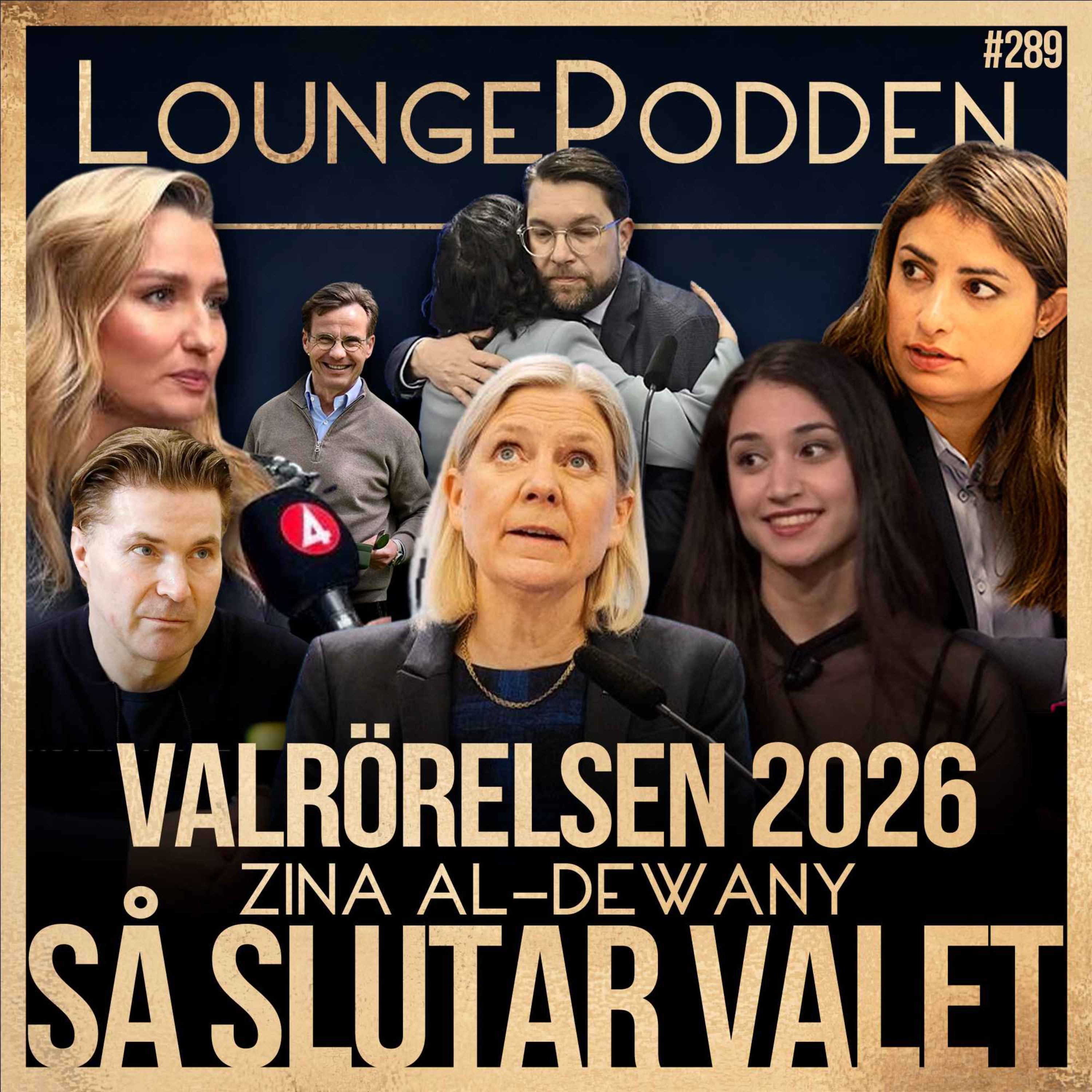 Den tomma valrörelsen – så slutar svenska valet 2026 | Zina Al-Dewany | #289