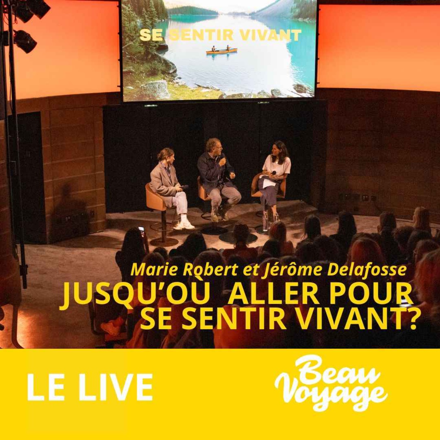 [Extrait] Le live : " Ce qui est plus intéressant à mon sens, c'est la présence. Ce n'est pas de ortir de sa zone de confort, c'est d'être pleinement présent à ce qu'on fait." episode artwork