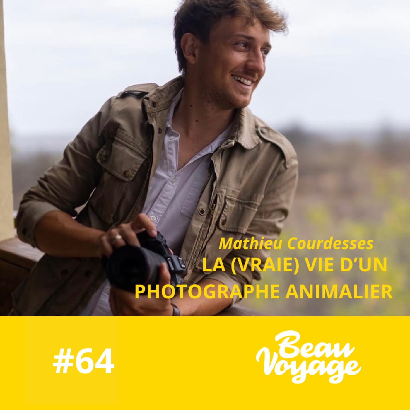[Nos favoris ❤️ ]- Mathieu Courdesses, photographe animalier : l'amour des gorilles, ses plus grandes frayeurs et son rôle d'ambassadeur du monde sauvage episode artwork
