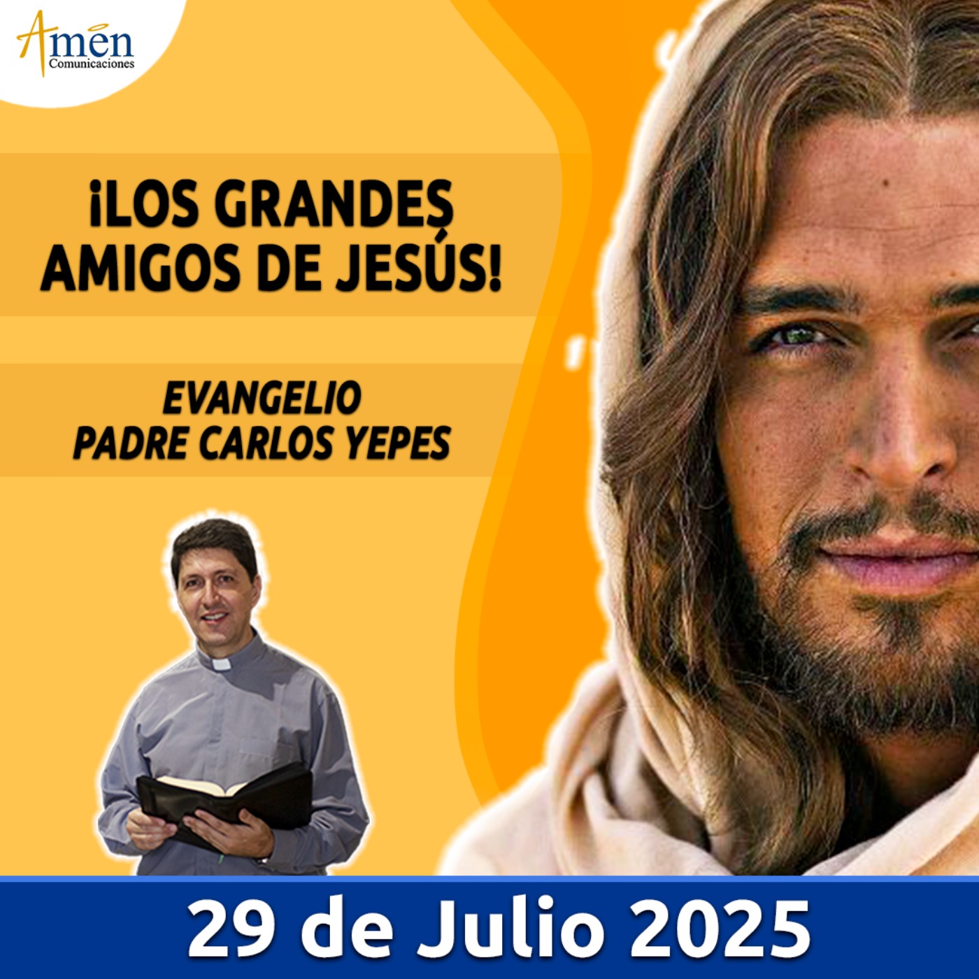 Evangelio De Hoy - 29 Julio 2025 - Padre Carlos Yepes