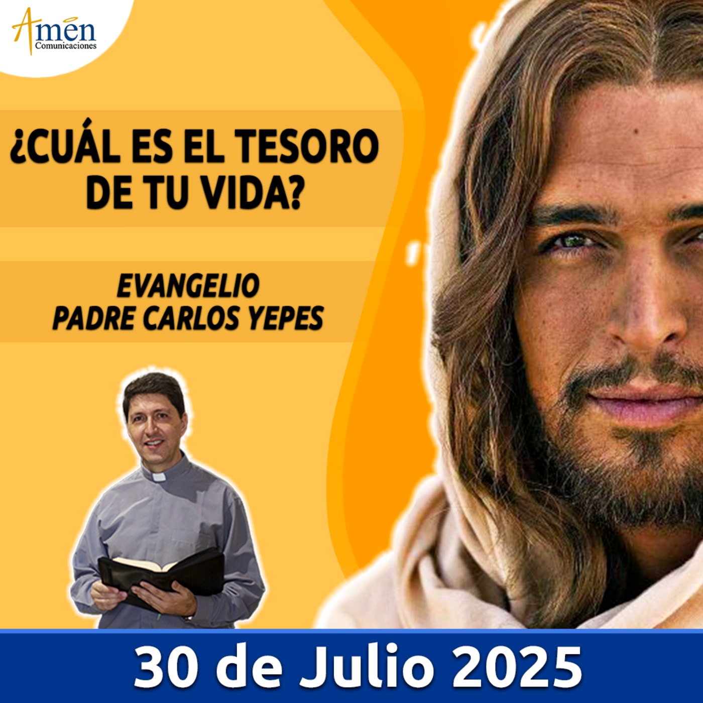 Evangelio De Hoy - 30 Julio 2025 - Padre Carlos Yepes