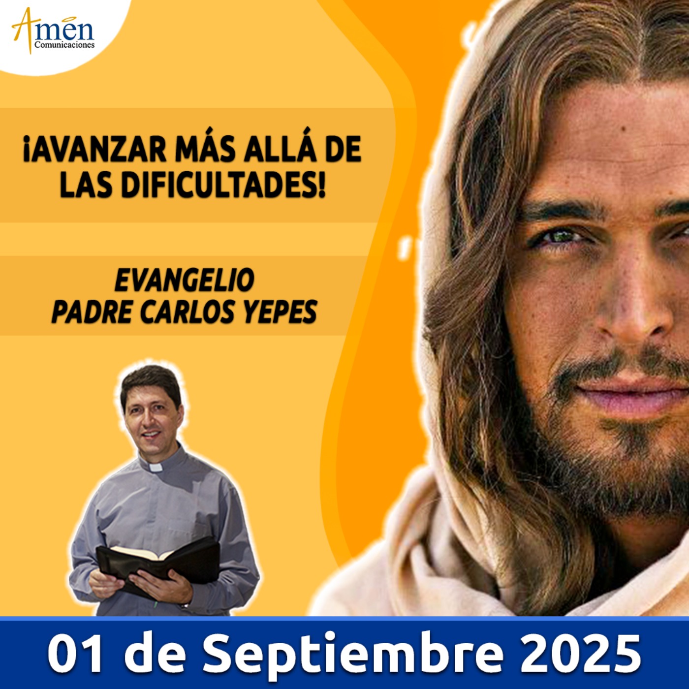 Evangelio De Hoy - 01 Septiembre 2025 - Padre Carlos Yepes