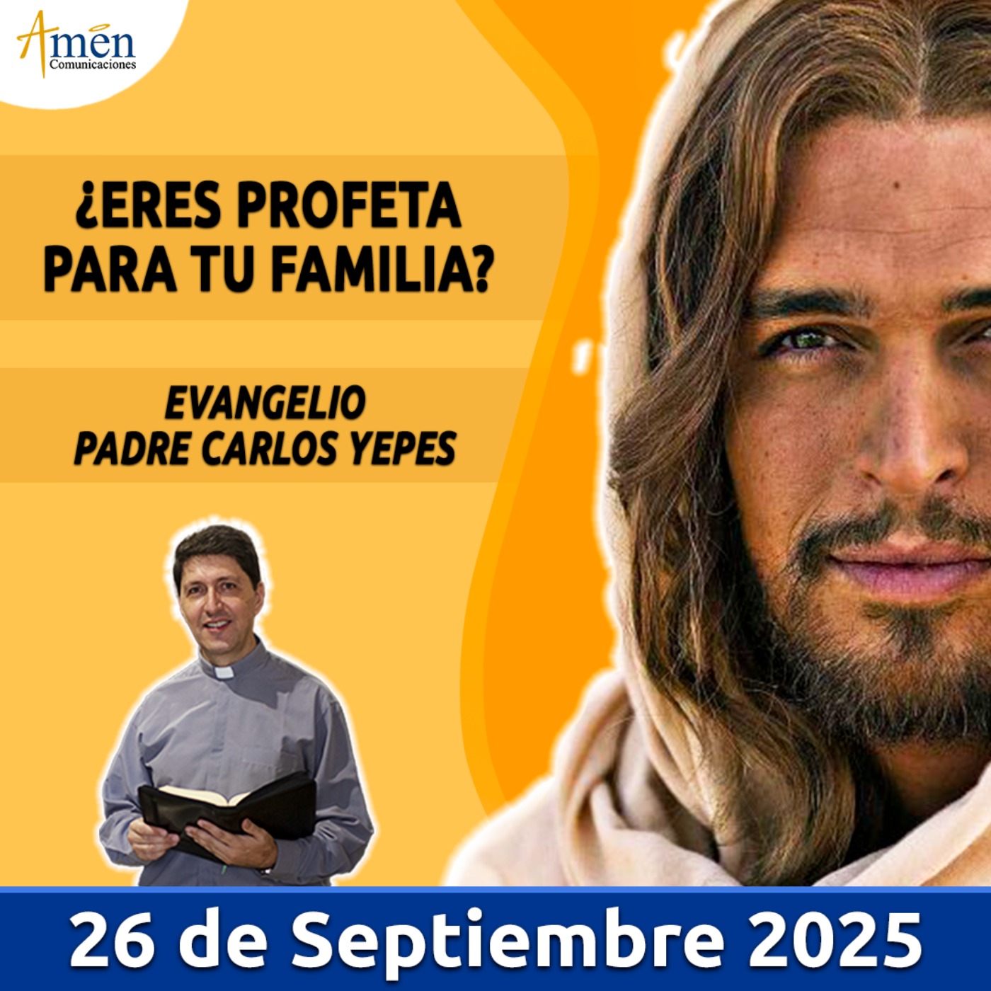 Evangelio De Hoy - 26 Septiembre 2025 - Padre Carlos Yepes