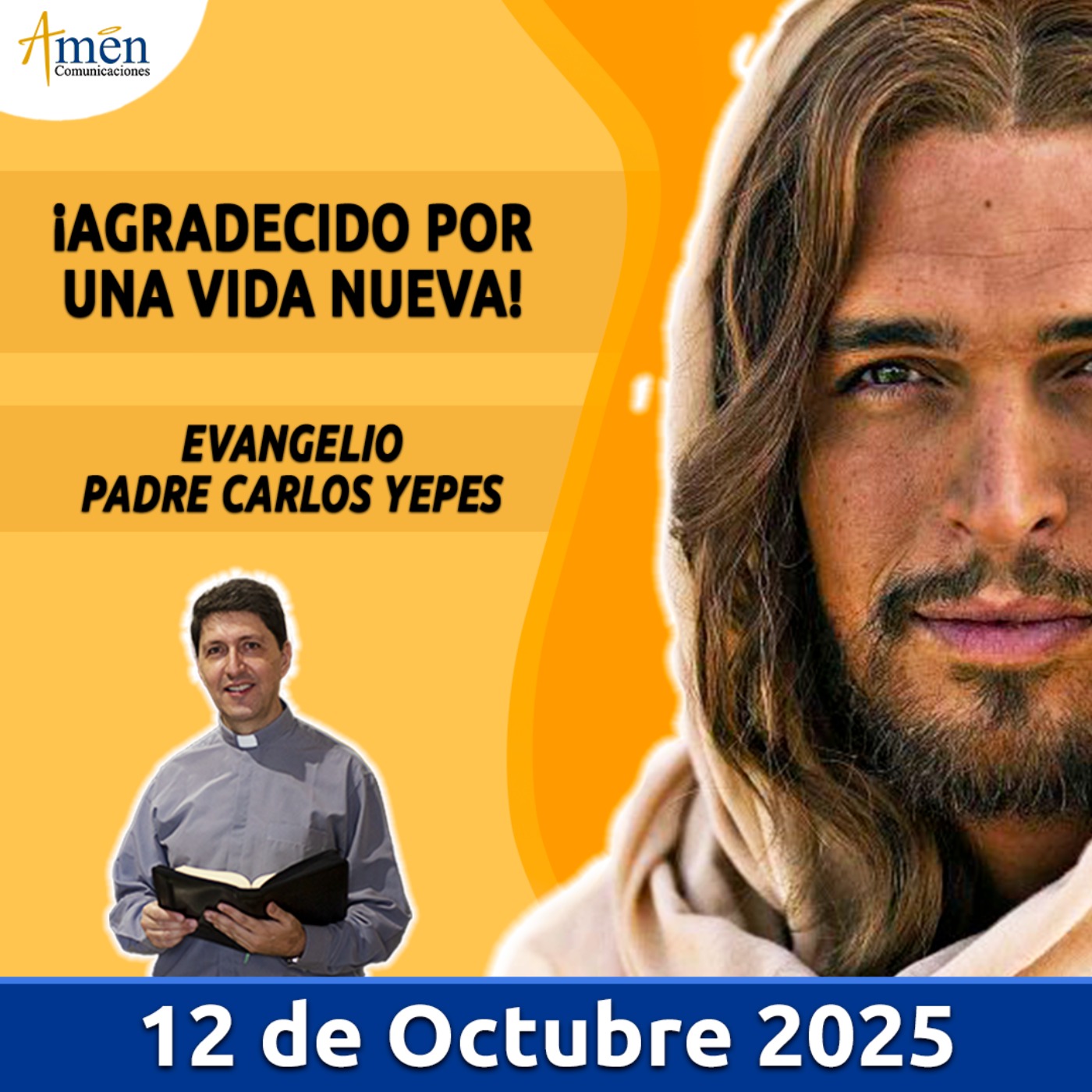 Evangelio De Hoy - 12 Octubre 2025 - Padre Carlos Yepes