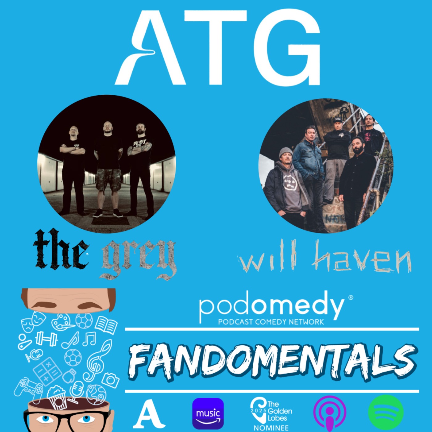 On the Stage at ArcTanGent with The Grey & Will Haven