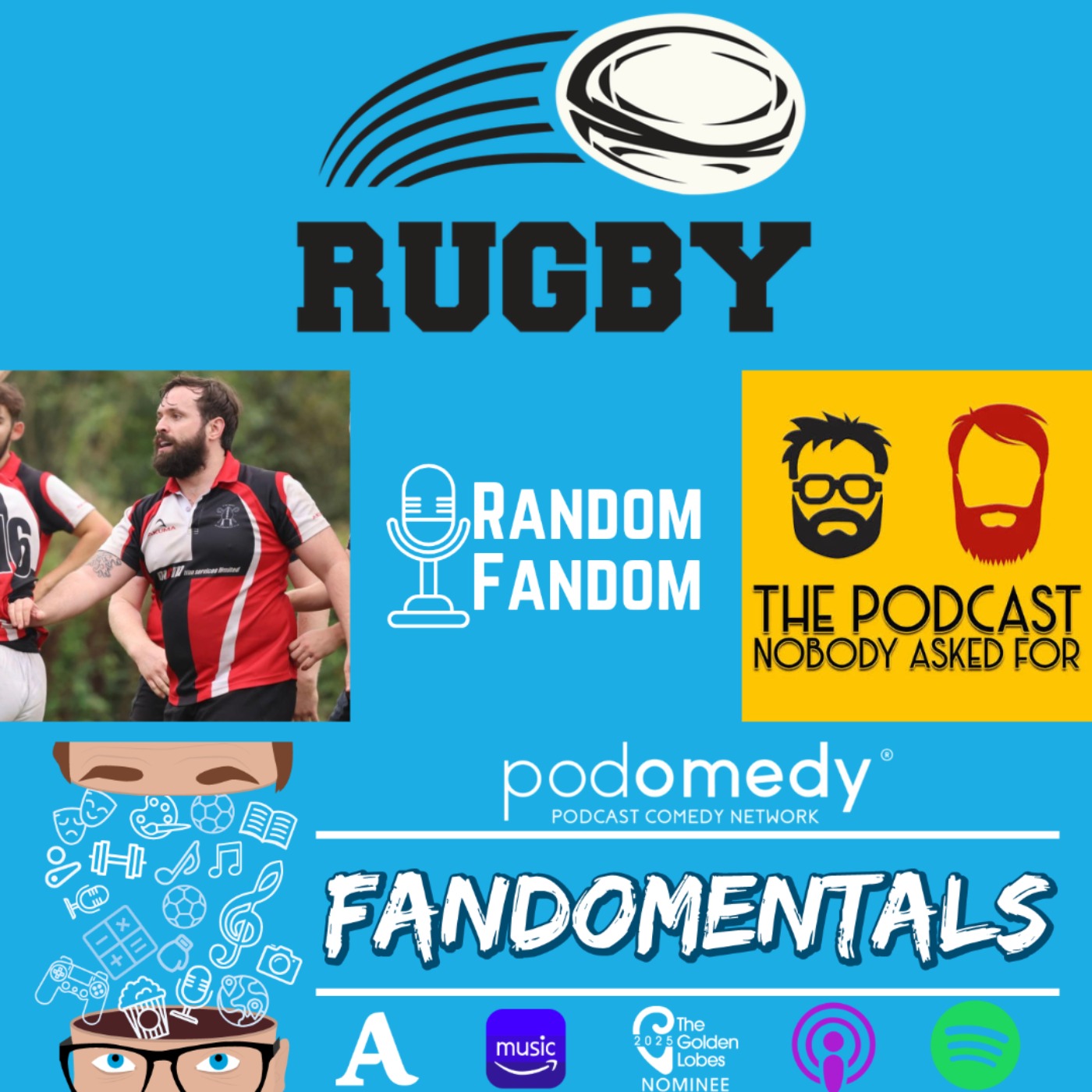 Random Fandom: Rugby Union with Ian Harries (The Podcast Nobody Asked For) episode artwork