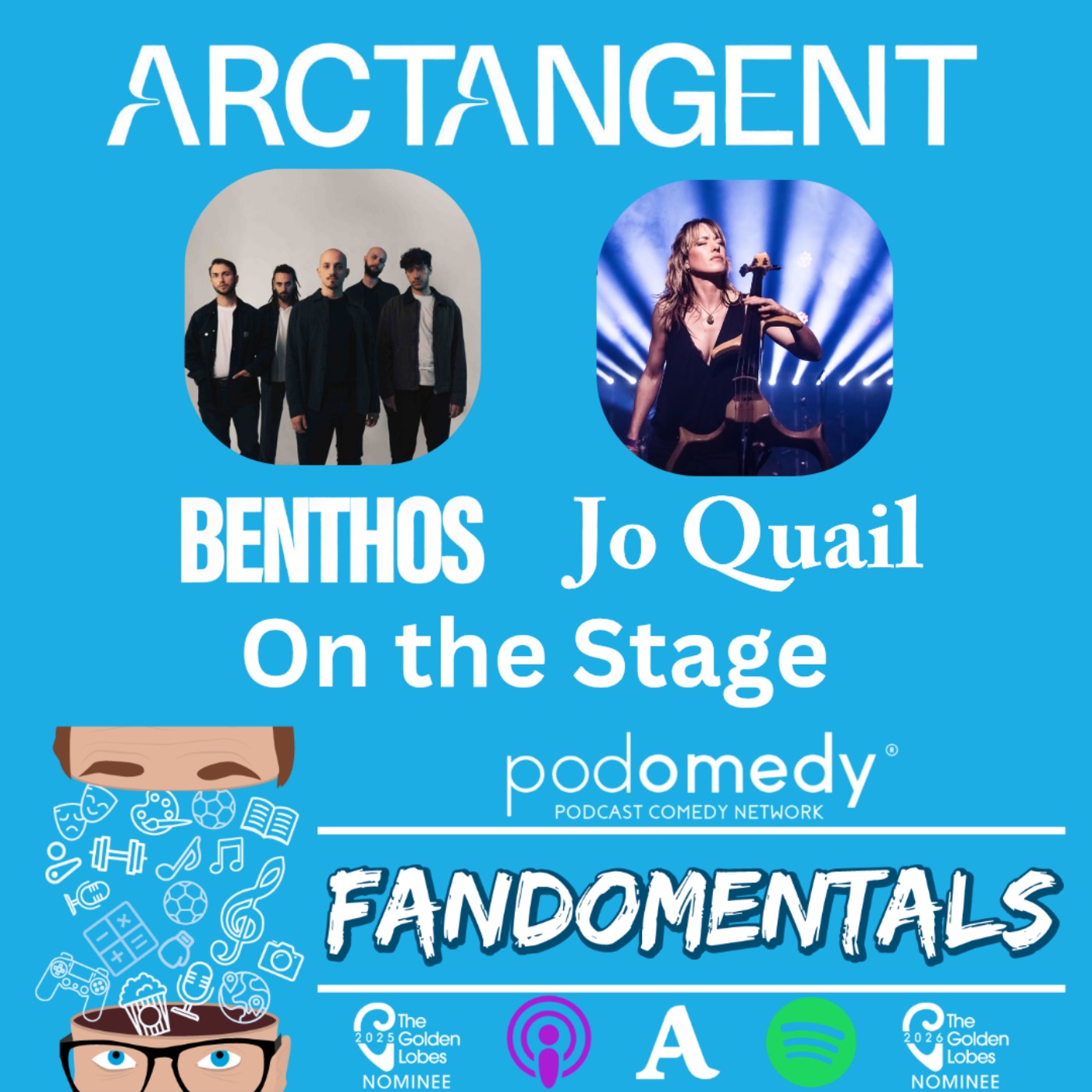 On the Stage at ArcTanGent with Benthos & Jo Quail episode artwork