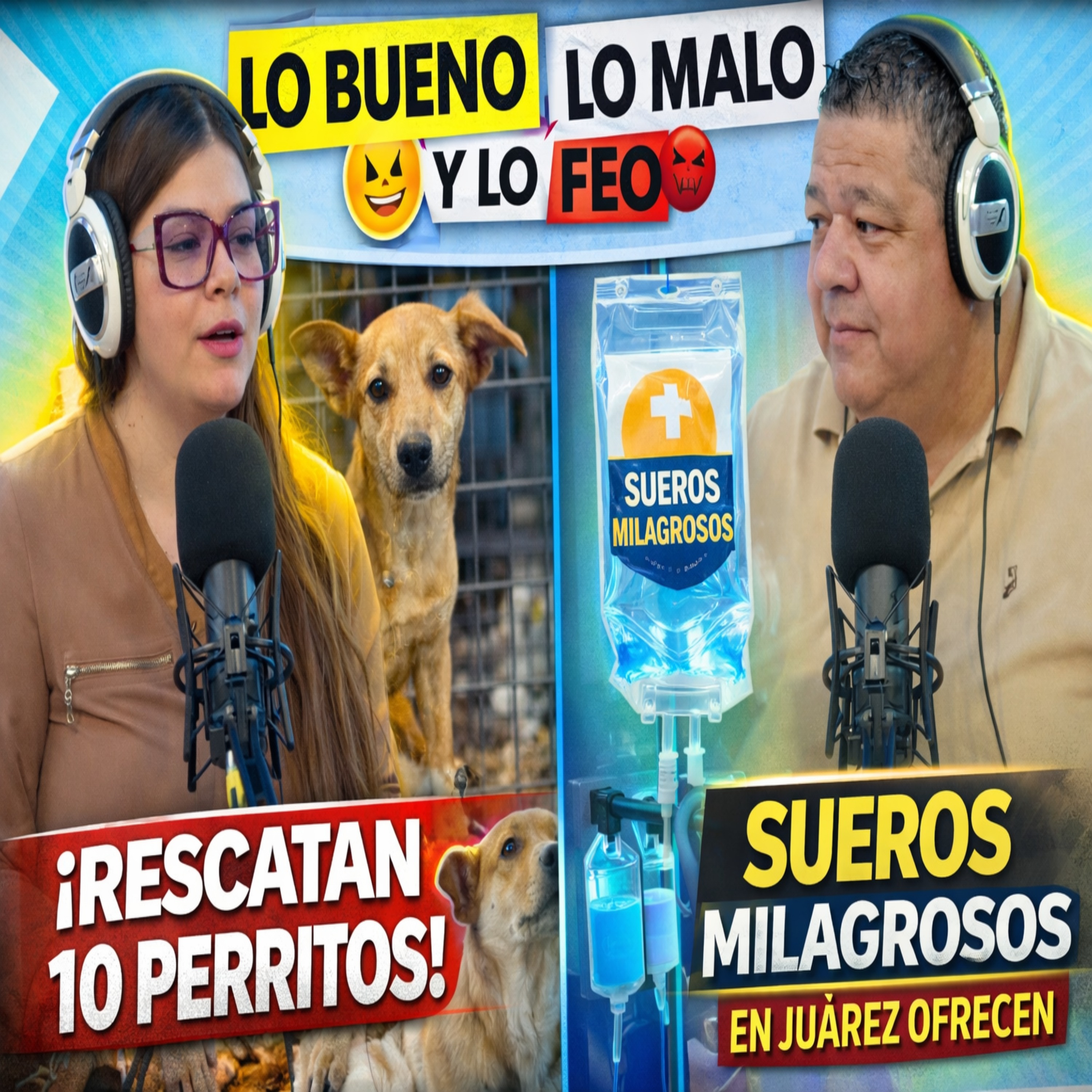SALVAN A 10 CANINOS EN OPERATIVO CONTRA MALTRATO ANIMAL - LO BUENO LO MALO Y LO FEO episode artwork
