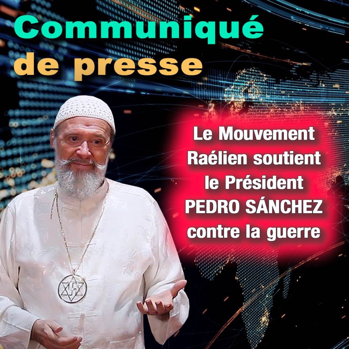 SOUTIEN À PEDRO SÁNCHEZ POUR SON DISCOURS CONTRE LA GUERRE