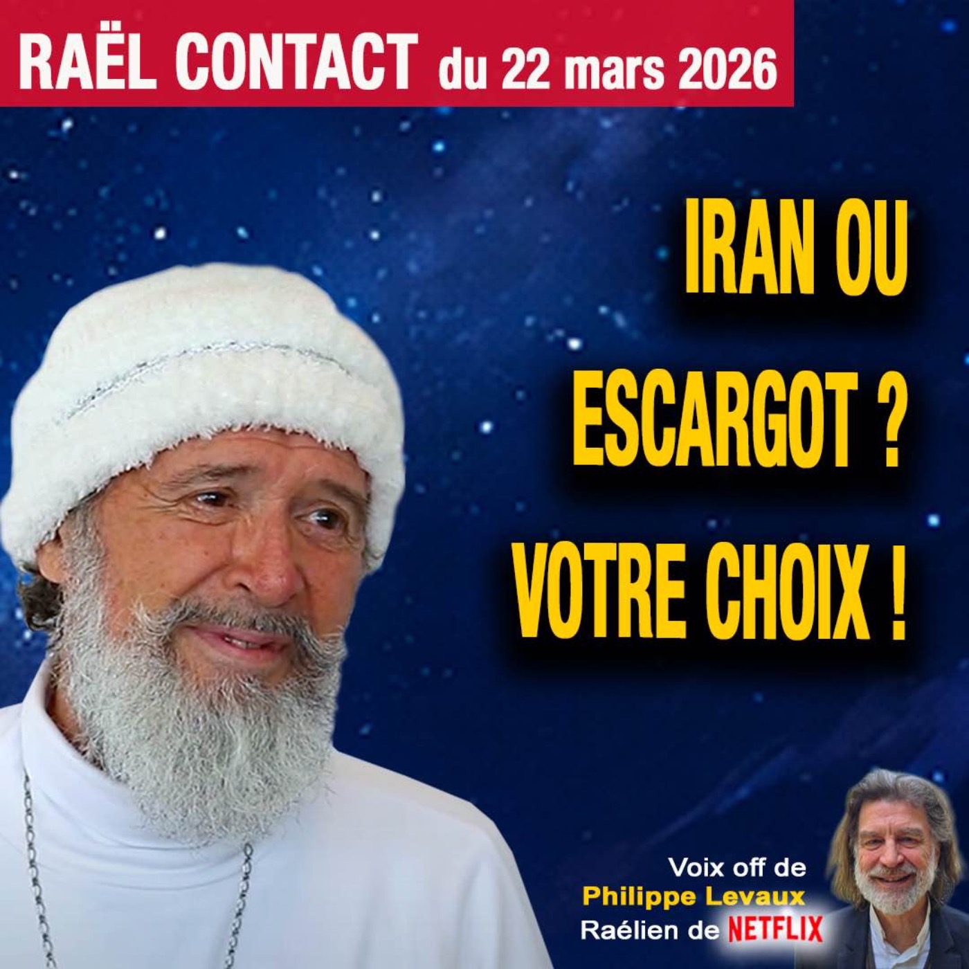 IRAN OU ESCARGOT ?  VOTRE CHOIX !