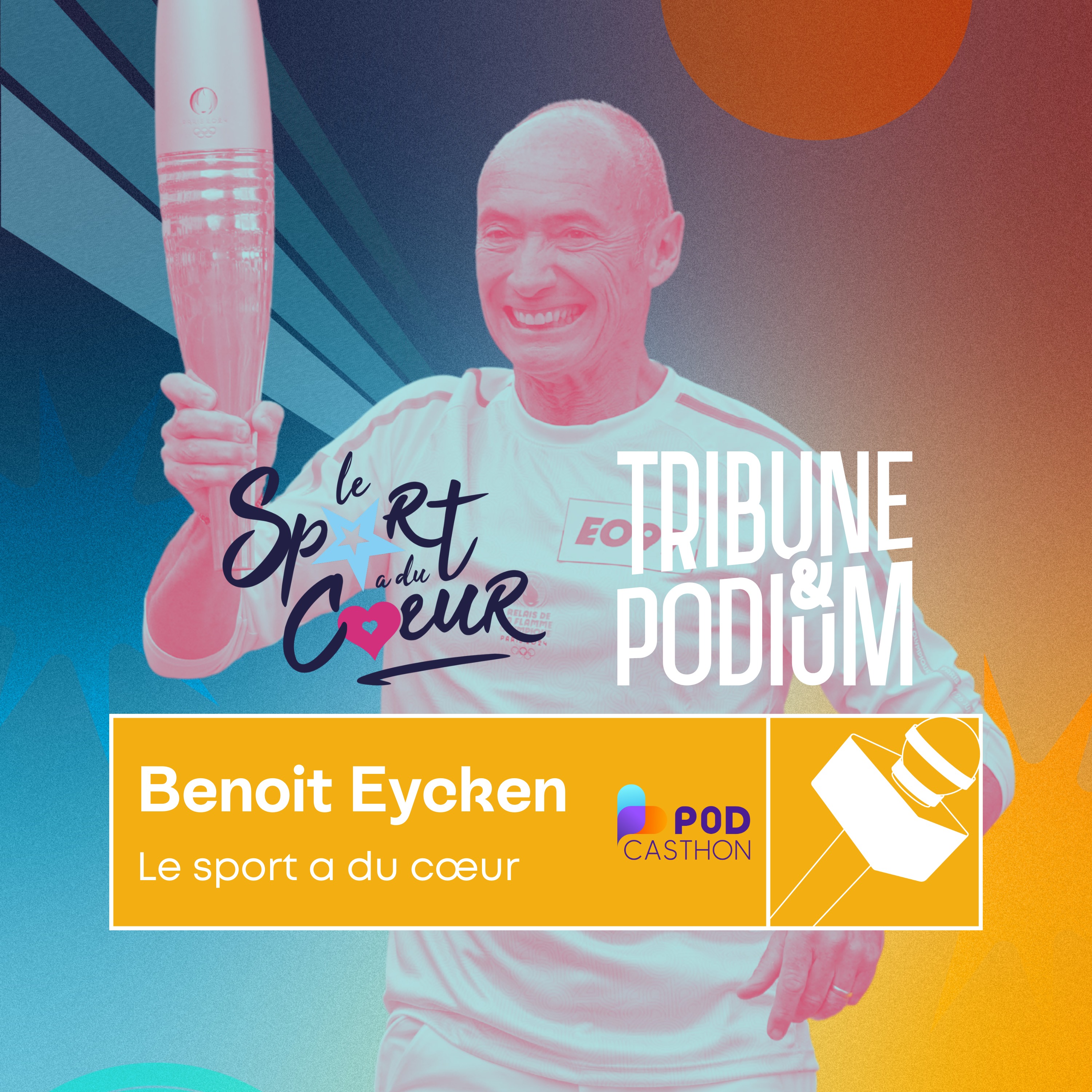 Tribune & Podium | Le podcast pour vivre les émotions du sport - EXTRAIT / Benoit Eycken : Une générosité sans limite pour sortir les athlètes de la précarité