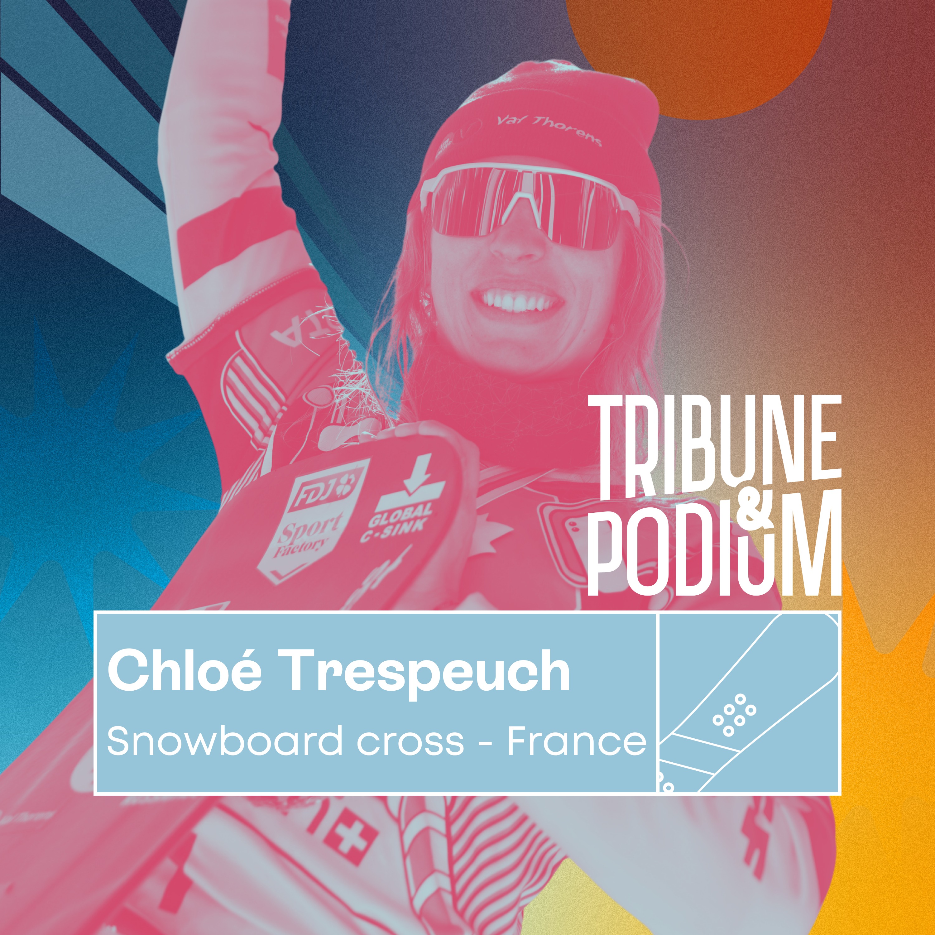 Tribune & Podium | Le podcast pour vivre les émotions du sport - EXTRAIT / Chloé Trespeuch : La frustration olympique en snowboard cross