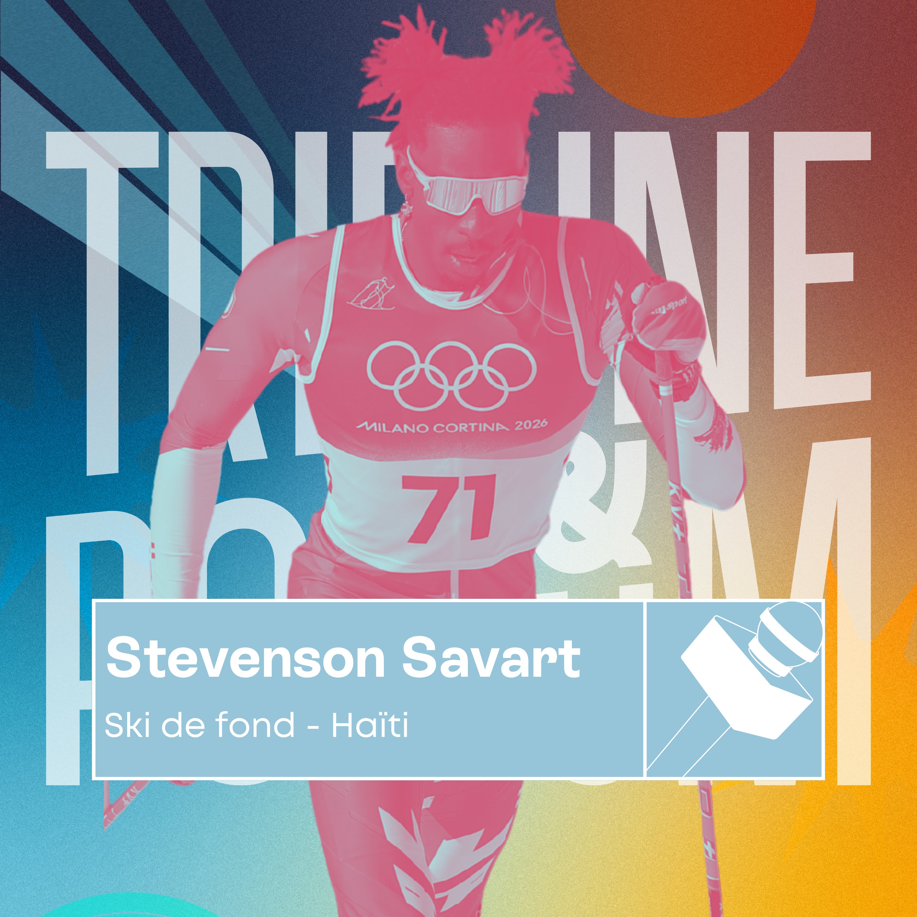 Tribune & Podium | Le podcast pour vivre les émotions du sport - Stevenson Savart | "Je suis arrivé aux Jeux sans dotation olympique" episode artwork