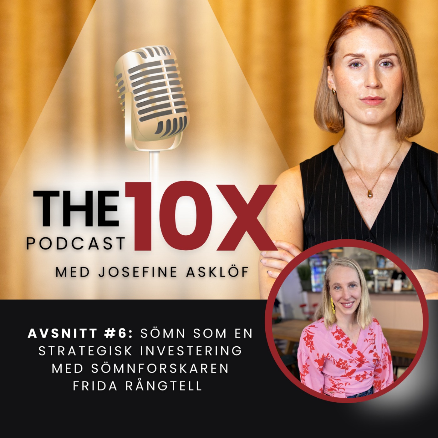 #6 Sömn som en strategisk investering med sömnforskaren Frida Rångtell episode artwork