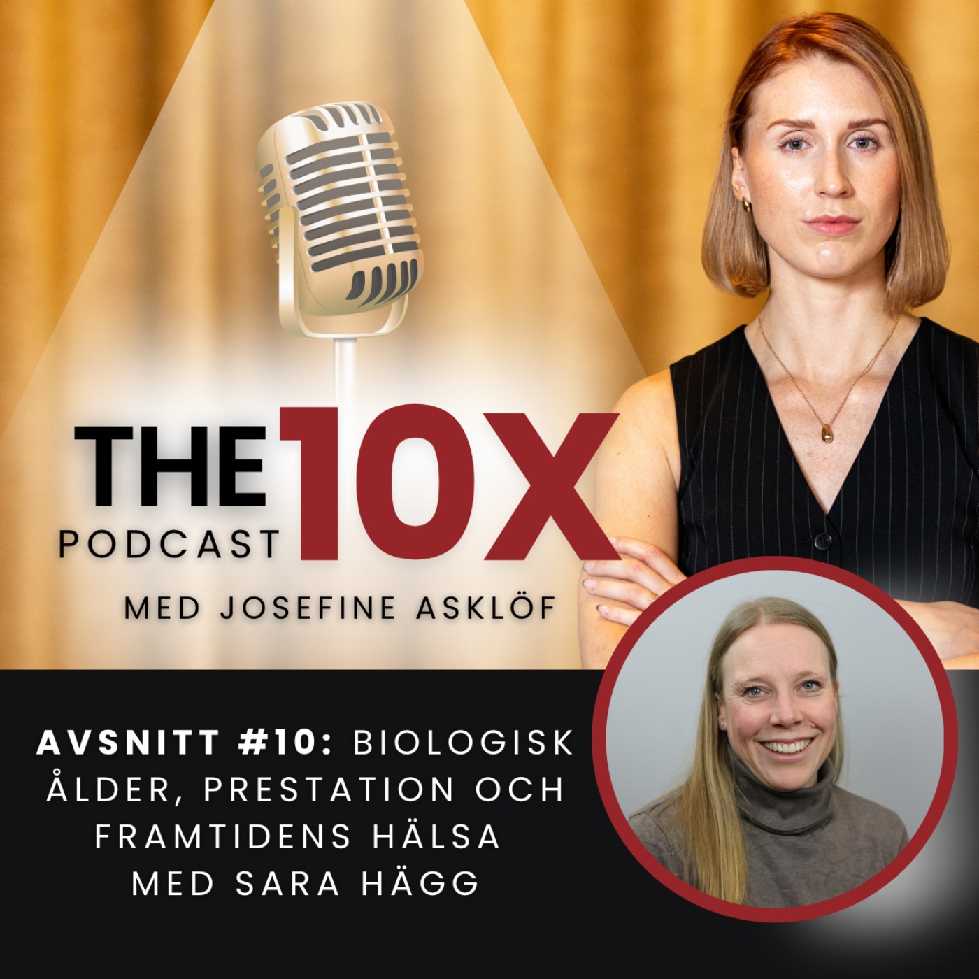 #10: Biologisk ålder, prestation och framtidens hälsa med Sara Hägg episode artwork