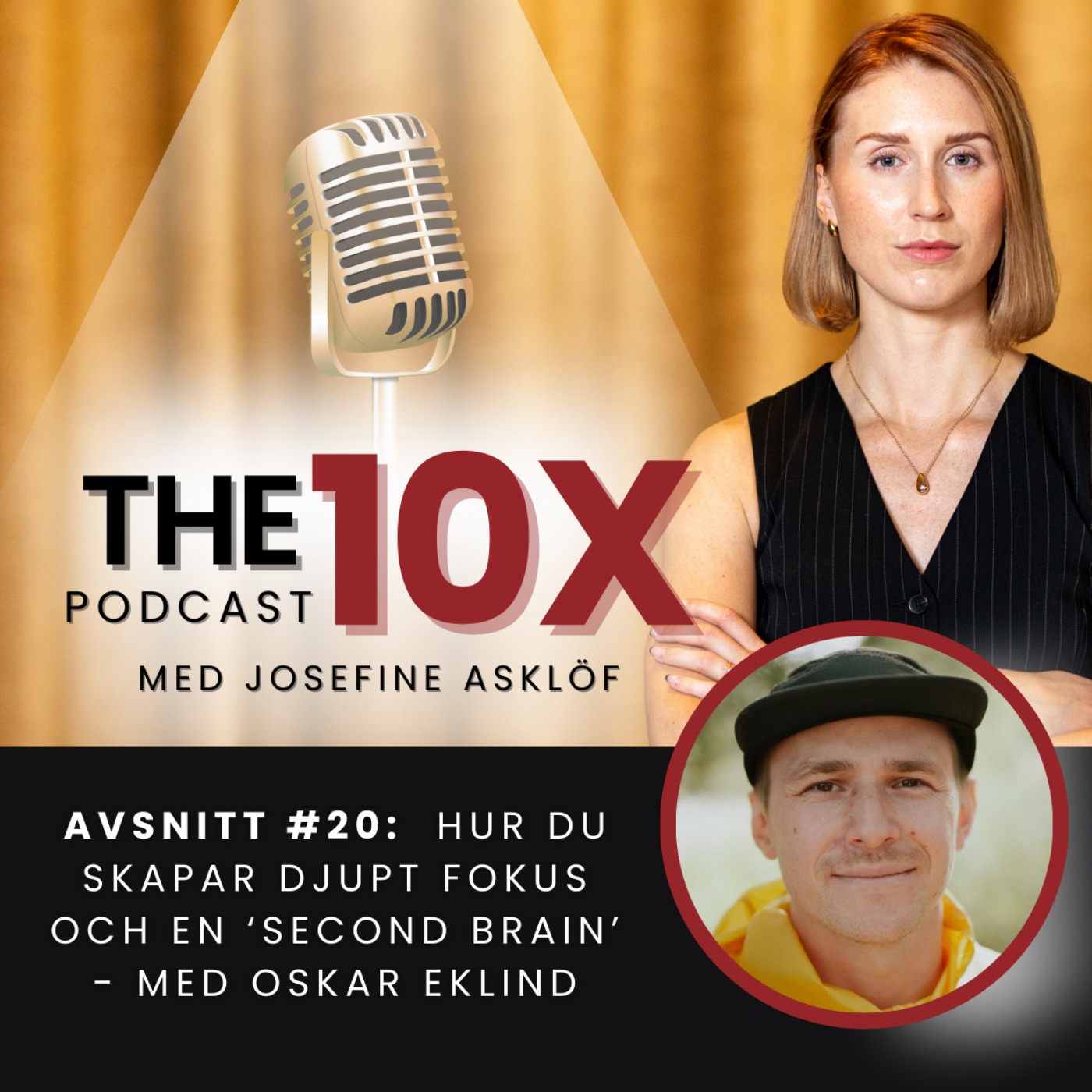 #20: Hur du skapar djupt fokus och en 'second brain' - med Oskar Eklind episode artwork
