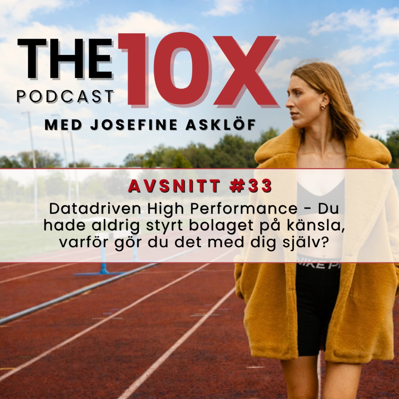 #33: Datadriven High Performance - Du hade aldrig styrt bolaget på känsla, varför gör du det med dig själv? episode artwork