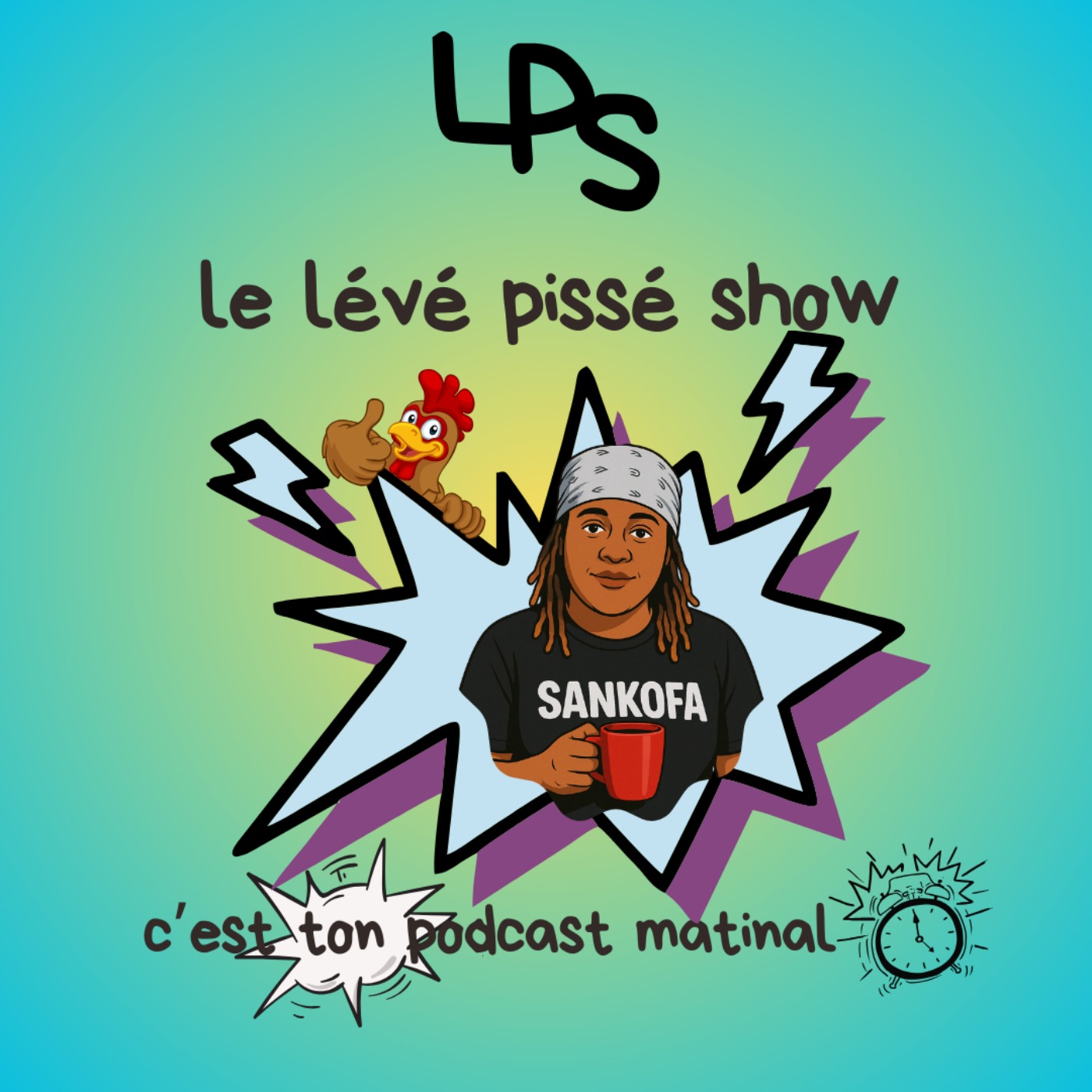 Le Lévé Pissé Show (LPS)  : le morning show 100% antillais episode artwork