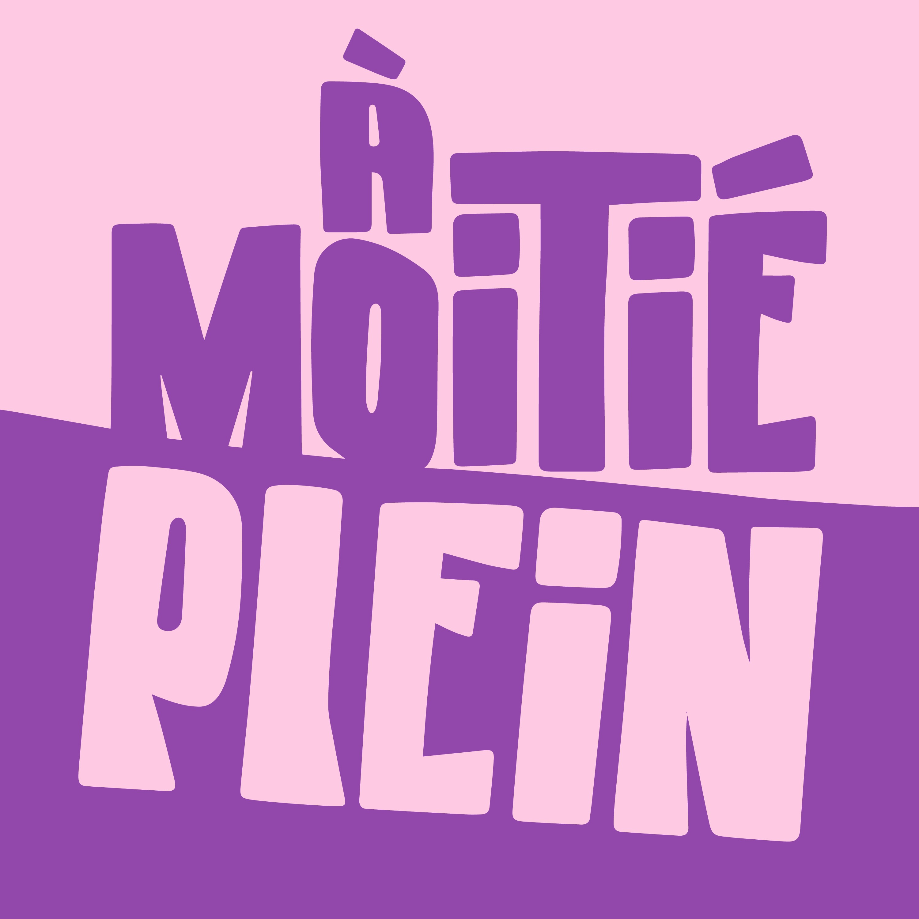 À moitié plein