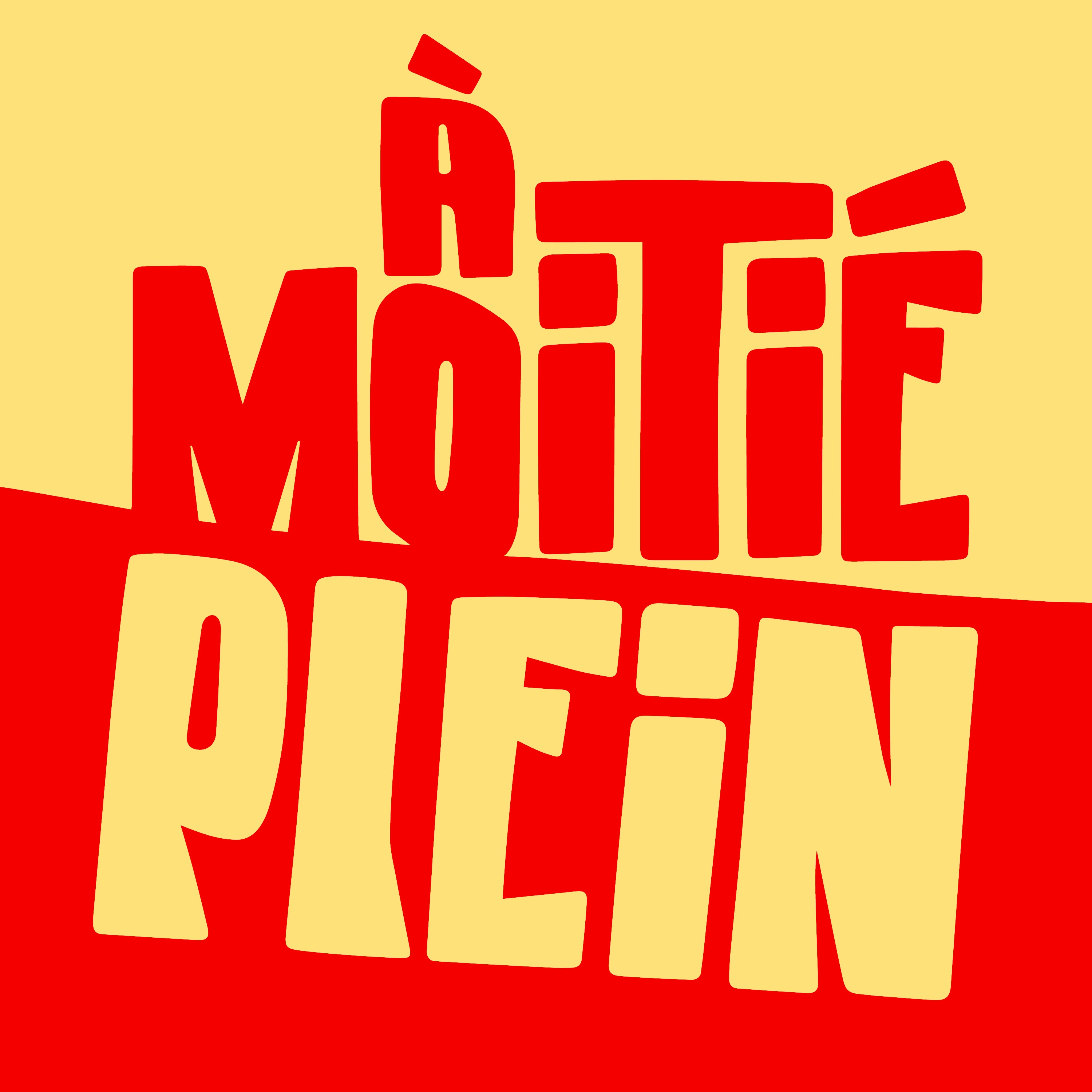 À moitié plein