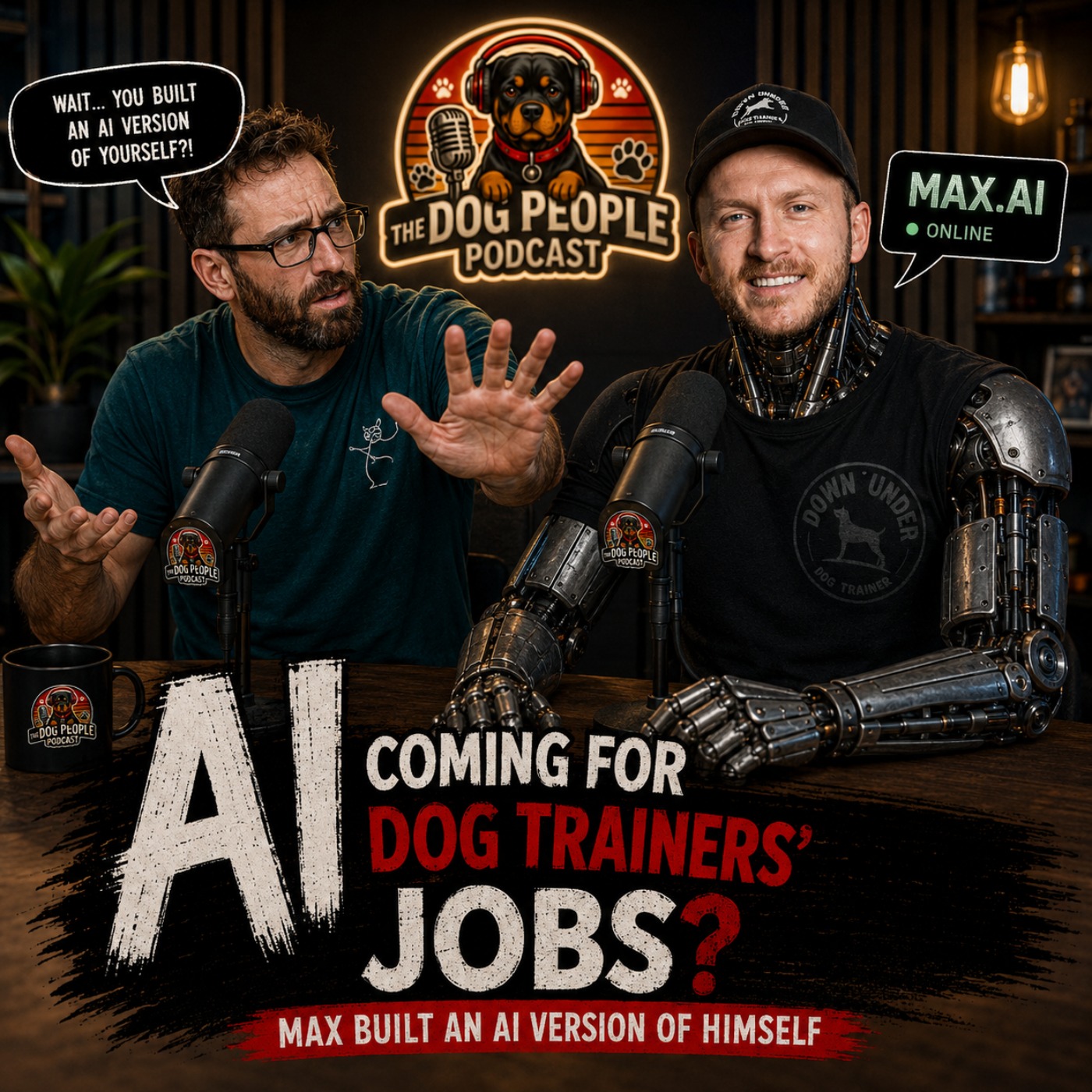 Meet Max 2.0: AI Dog Training, the Good, the Bad and the Risky episode artwork