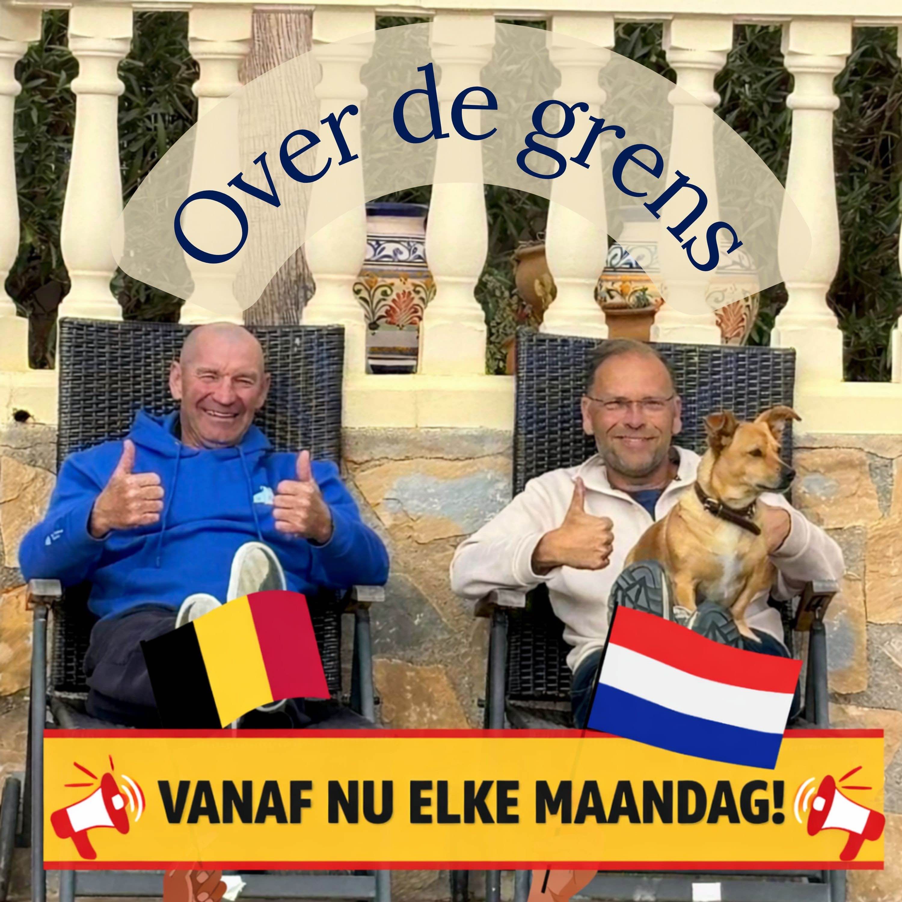 Mark en Dirk over de grens
