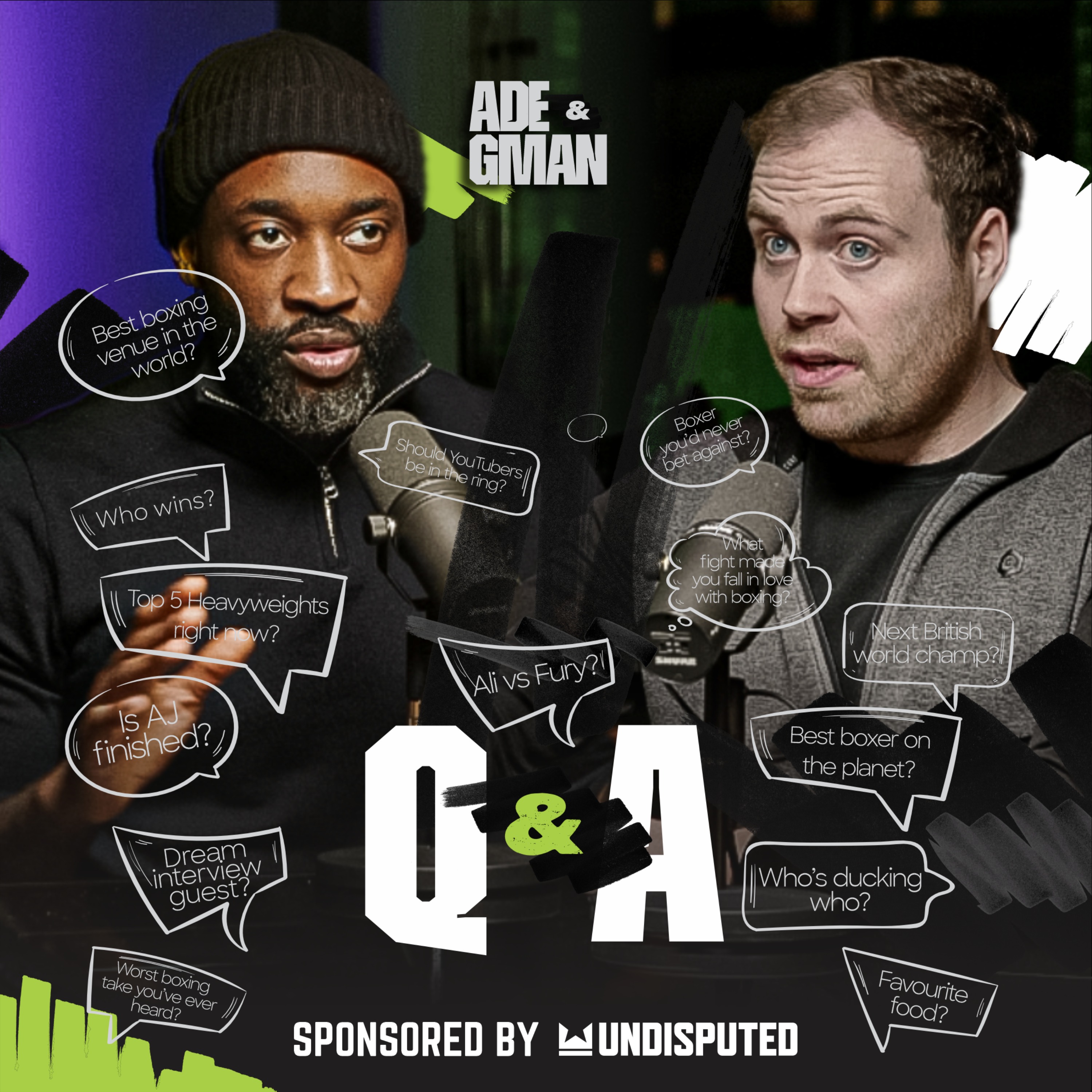 ADE & GMAN Q&A Ep 16: Ade’s Solo Q&A - Boxing, Premier League Predictions, Hip-Hop Legends & Horror Movies