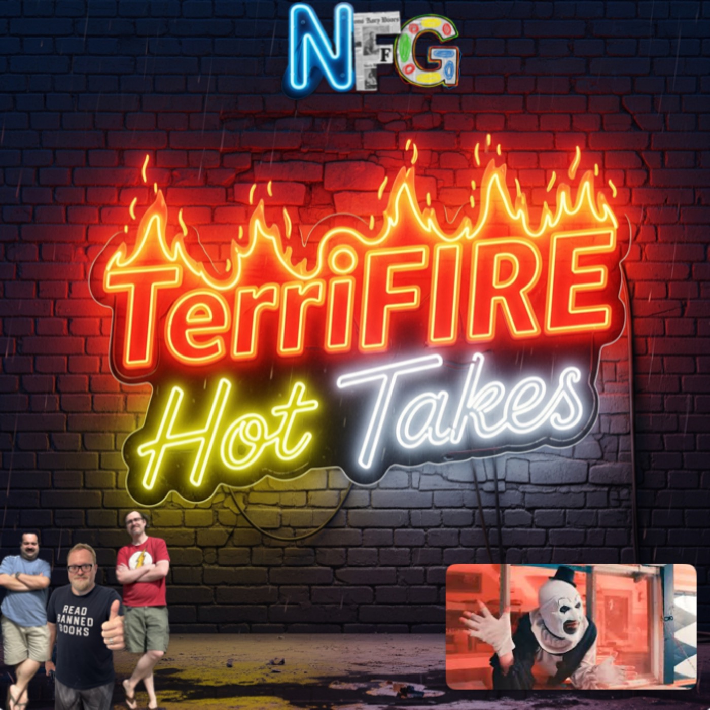 TerriFIRE Hot Takes!!! Announcement. Not Funny Guys Present's: One Horrorble Weekend