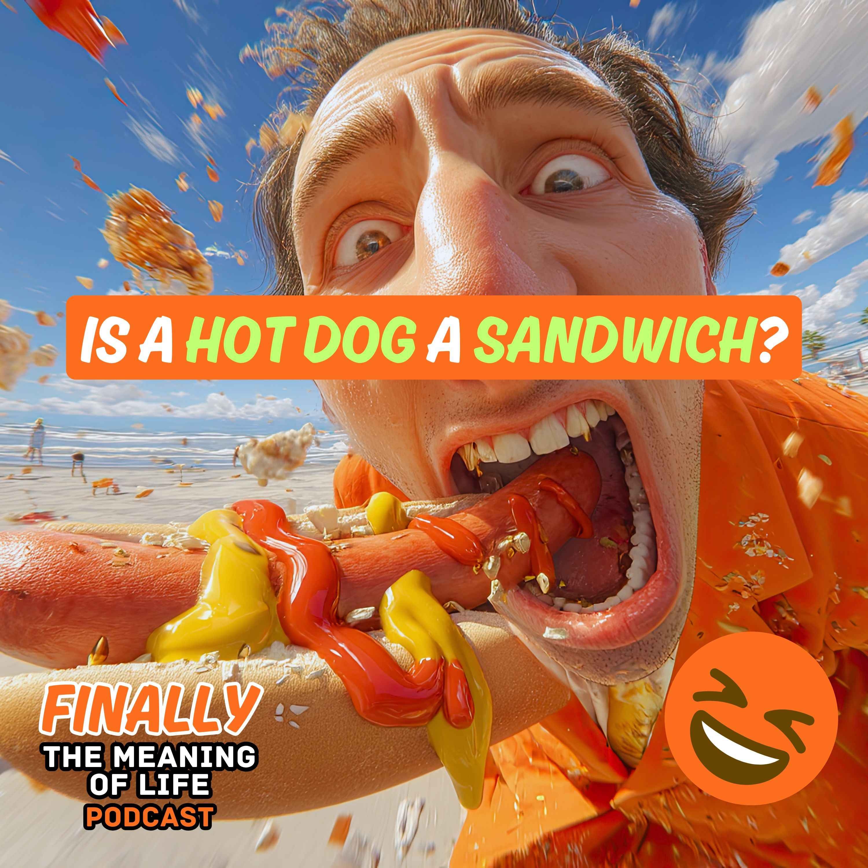 Is a Hot Dog a Sandwich episode artwork
