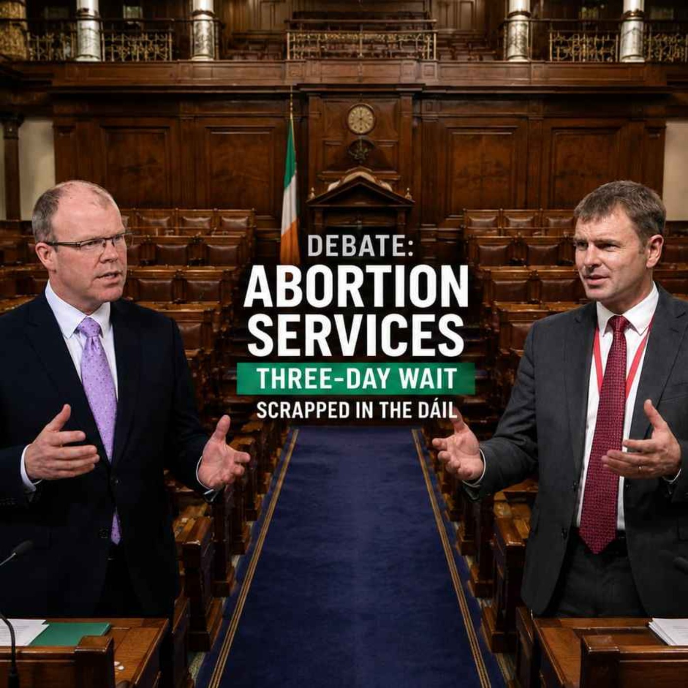 Heated Debate On Air as Local TDs Disagree on Abortion Waiting Period - 18/09/2026 episode artwork