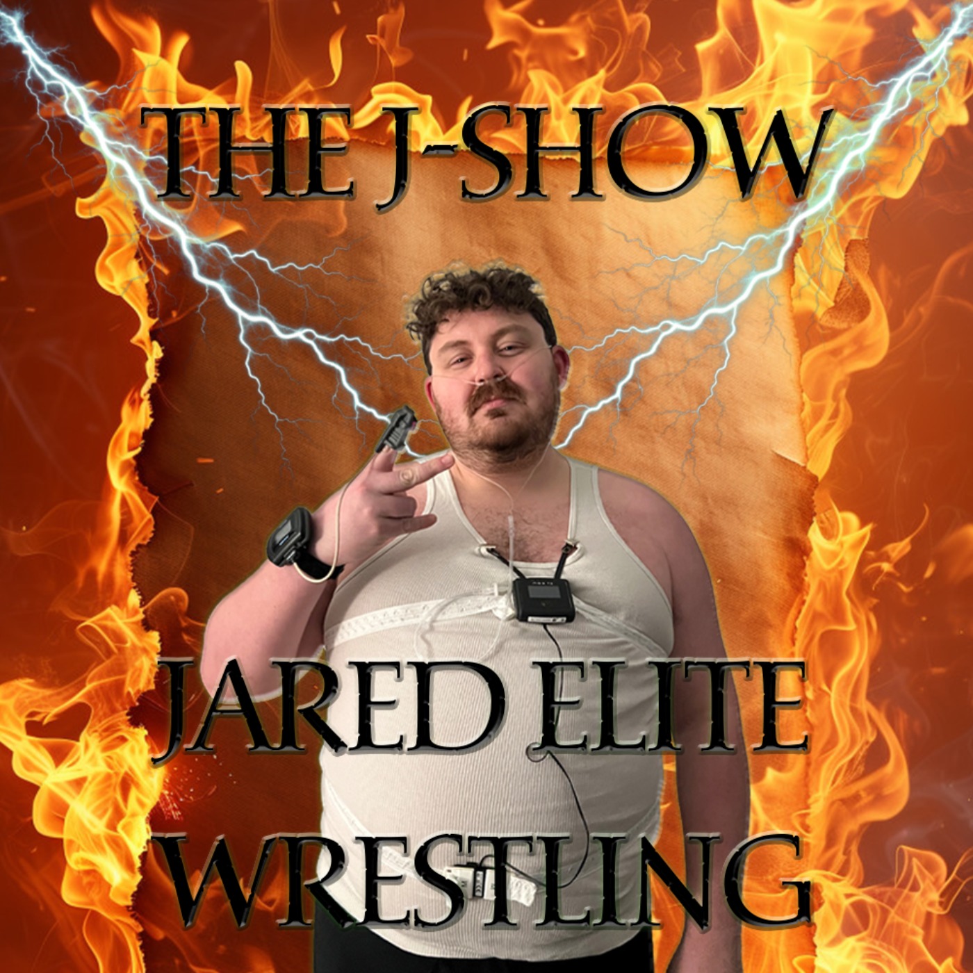 Jared Elite Wrestling: Tommy Vecs Takeover episode artwork