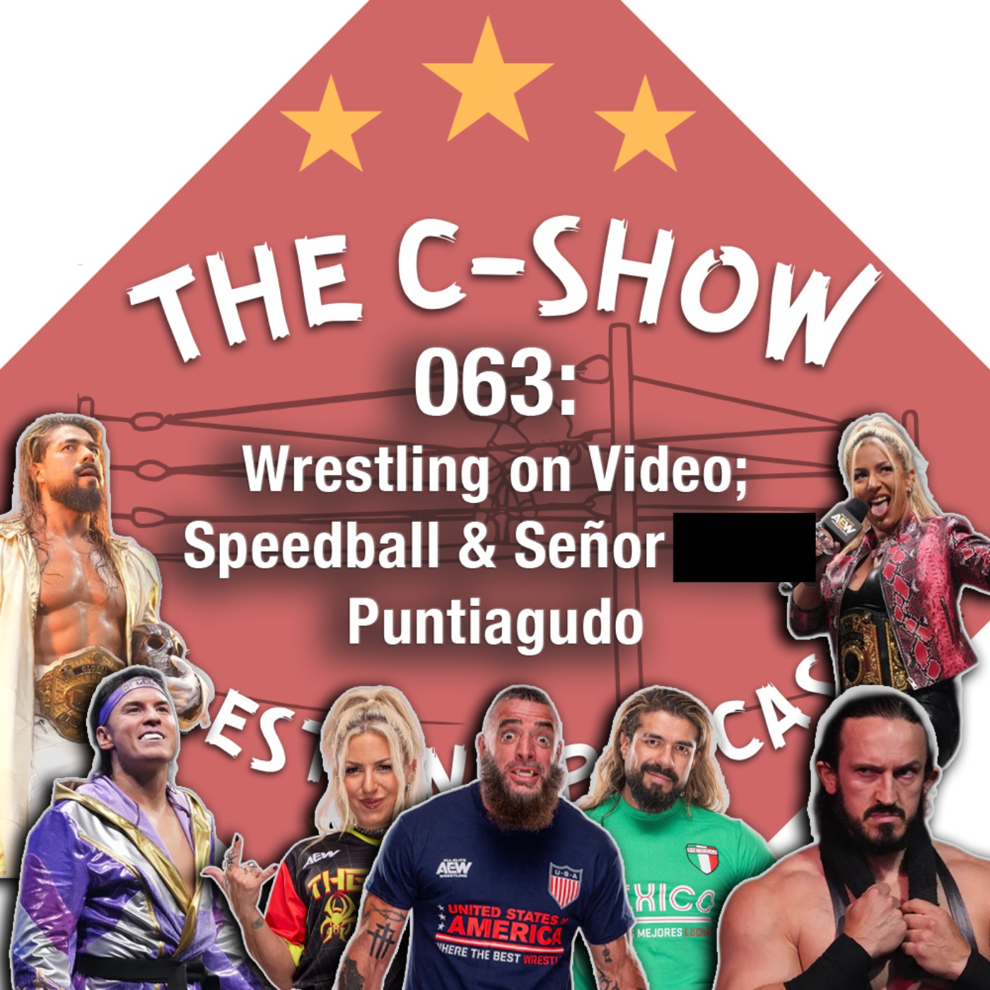 063 - Wrestling on Video; Speedball & Señor ____ Puntiagudo episode artwork