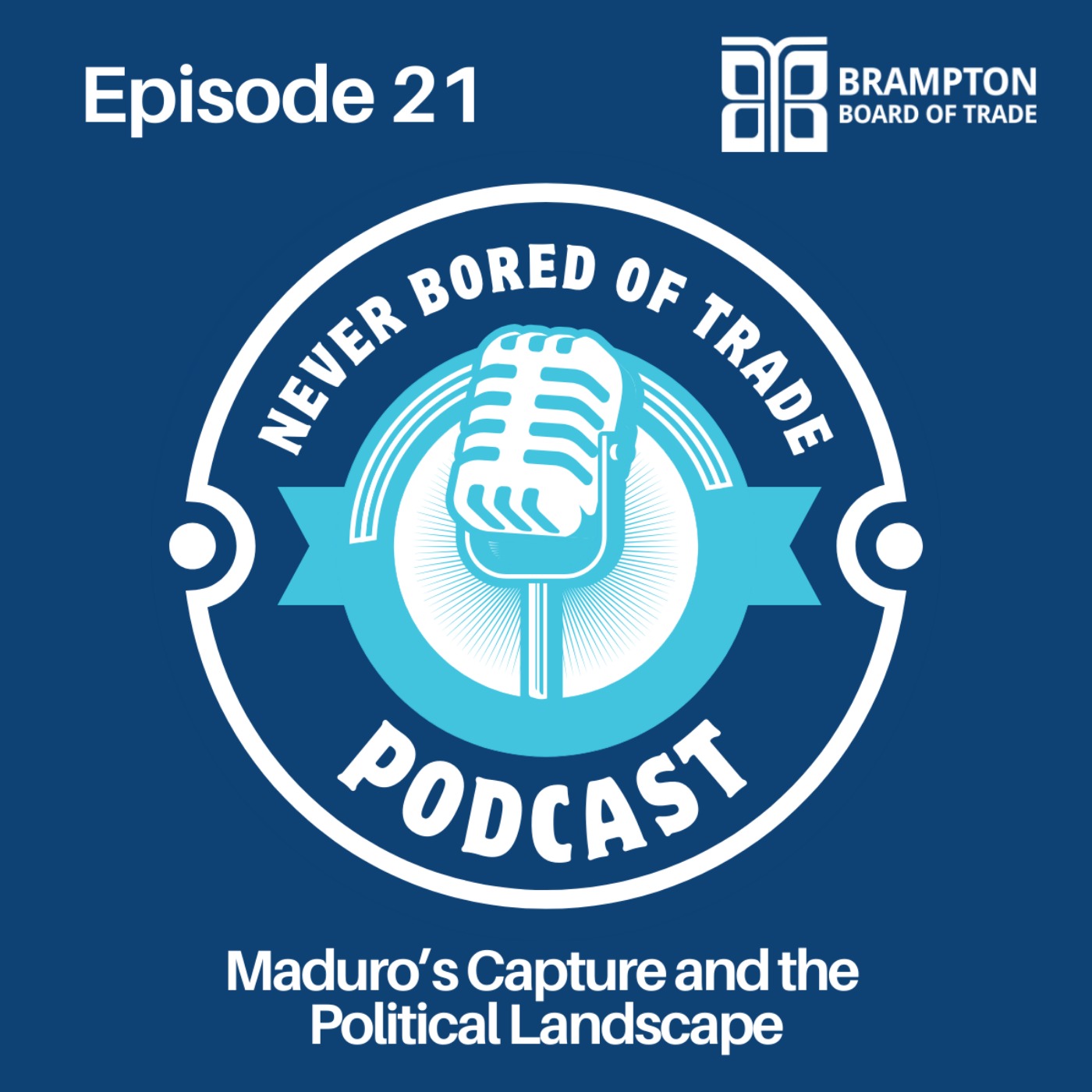 Never Bored of Trade Podcast Episode 21 - Maduro’s Capture and the Political Landscape episode artwork
