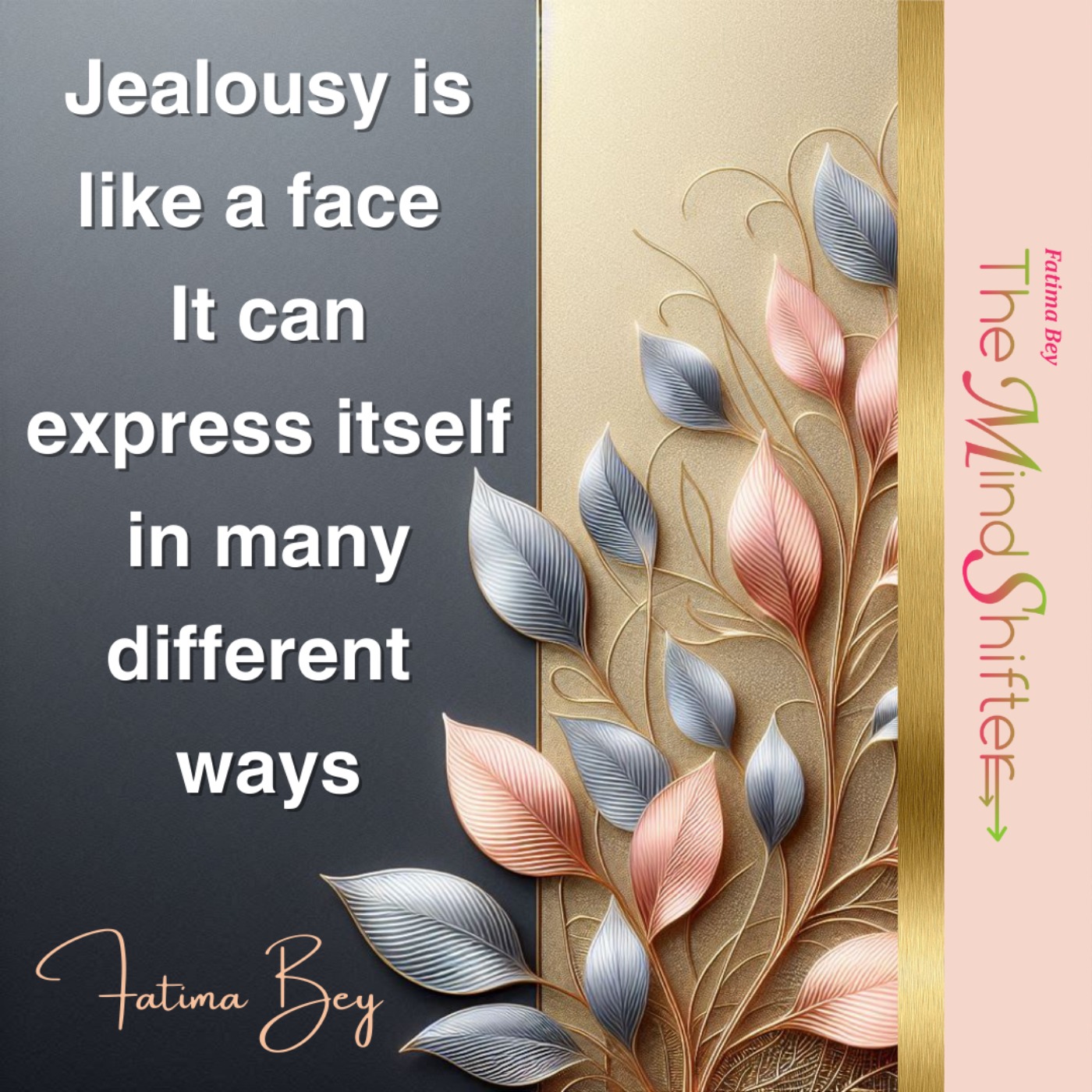 The Jealousy Mirror: Confronting the Face that Holds You Back
