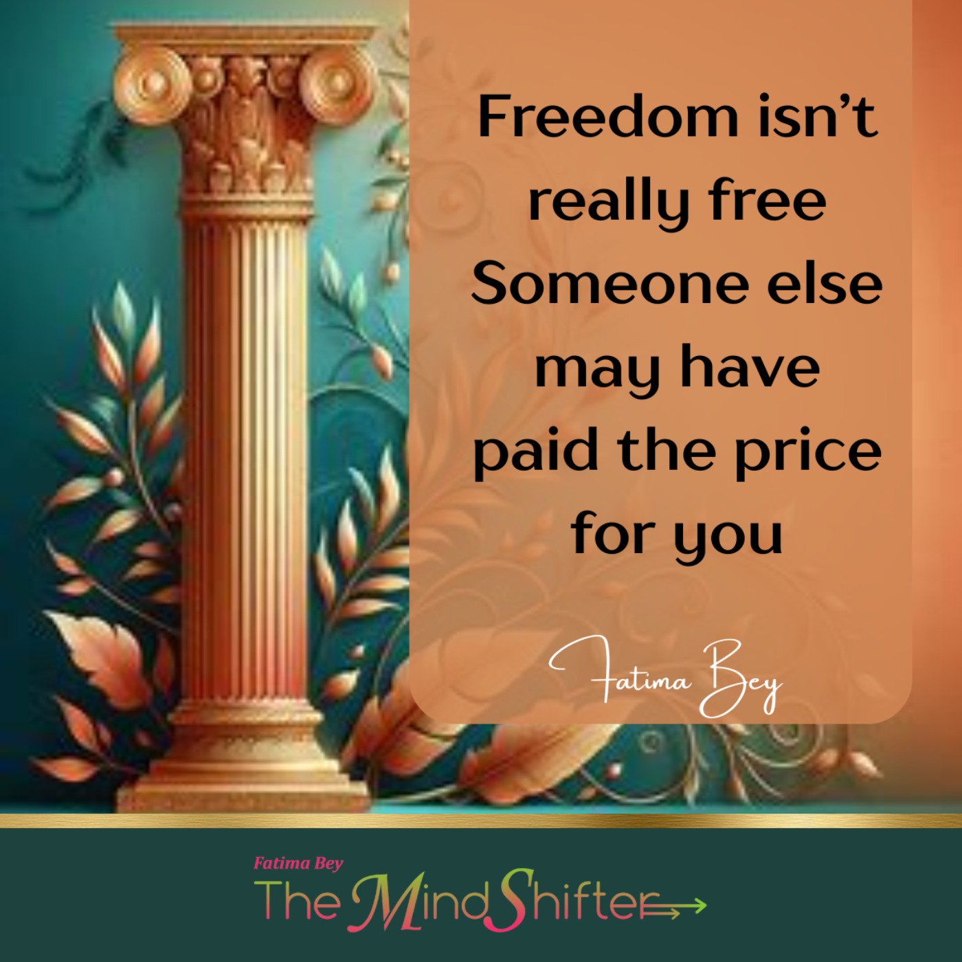 Freedom's Hidden Receipt: Stolen Privilege or Earned Right?