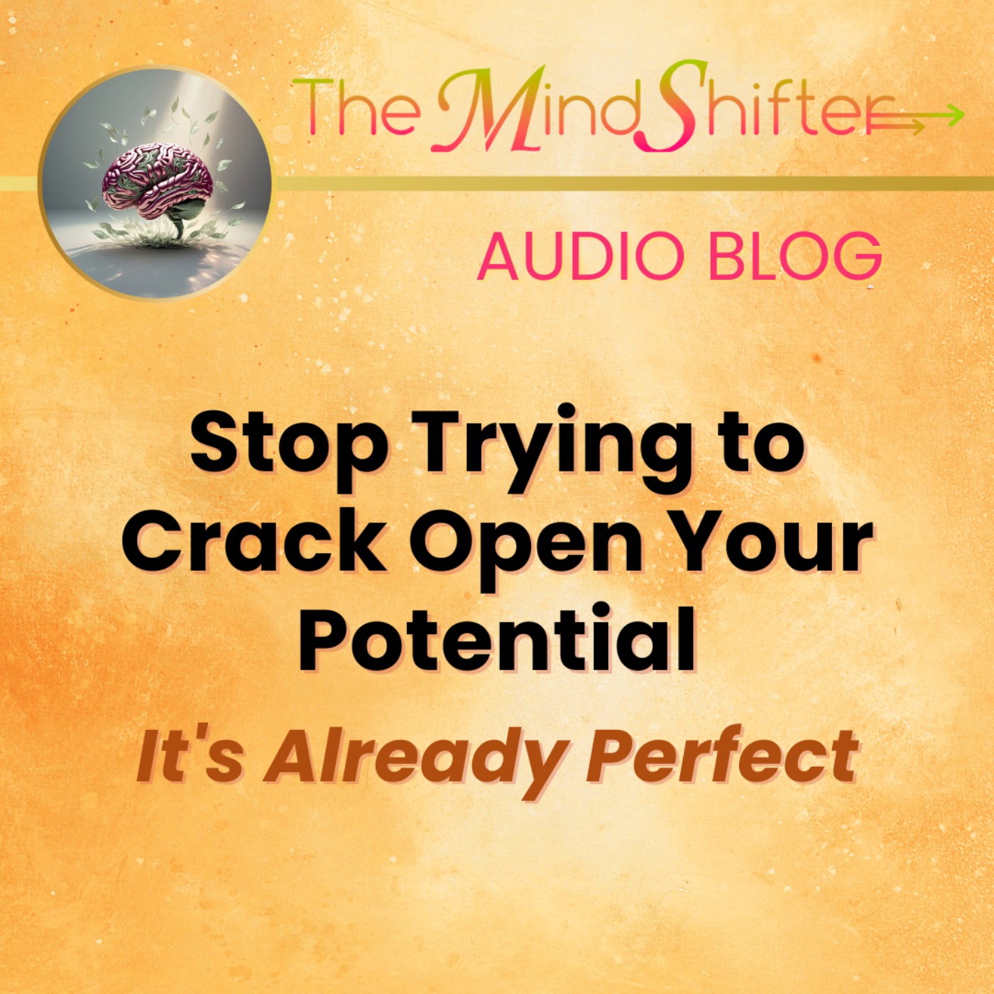 Stop Trying to Crack Open Your Potential - It's Already Perfect episode artwork