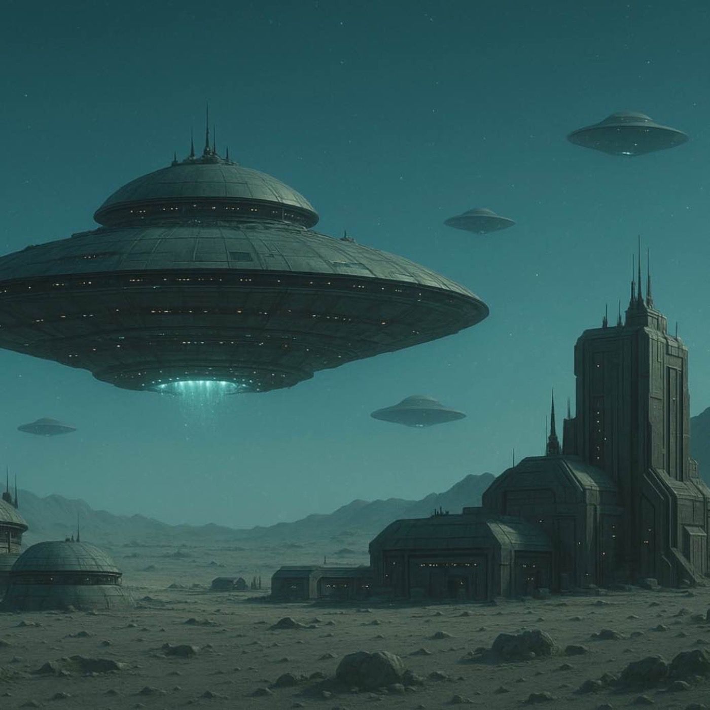 Månens baksida- Är det ett hem för utomjordiska baser