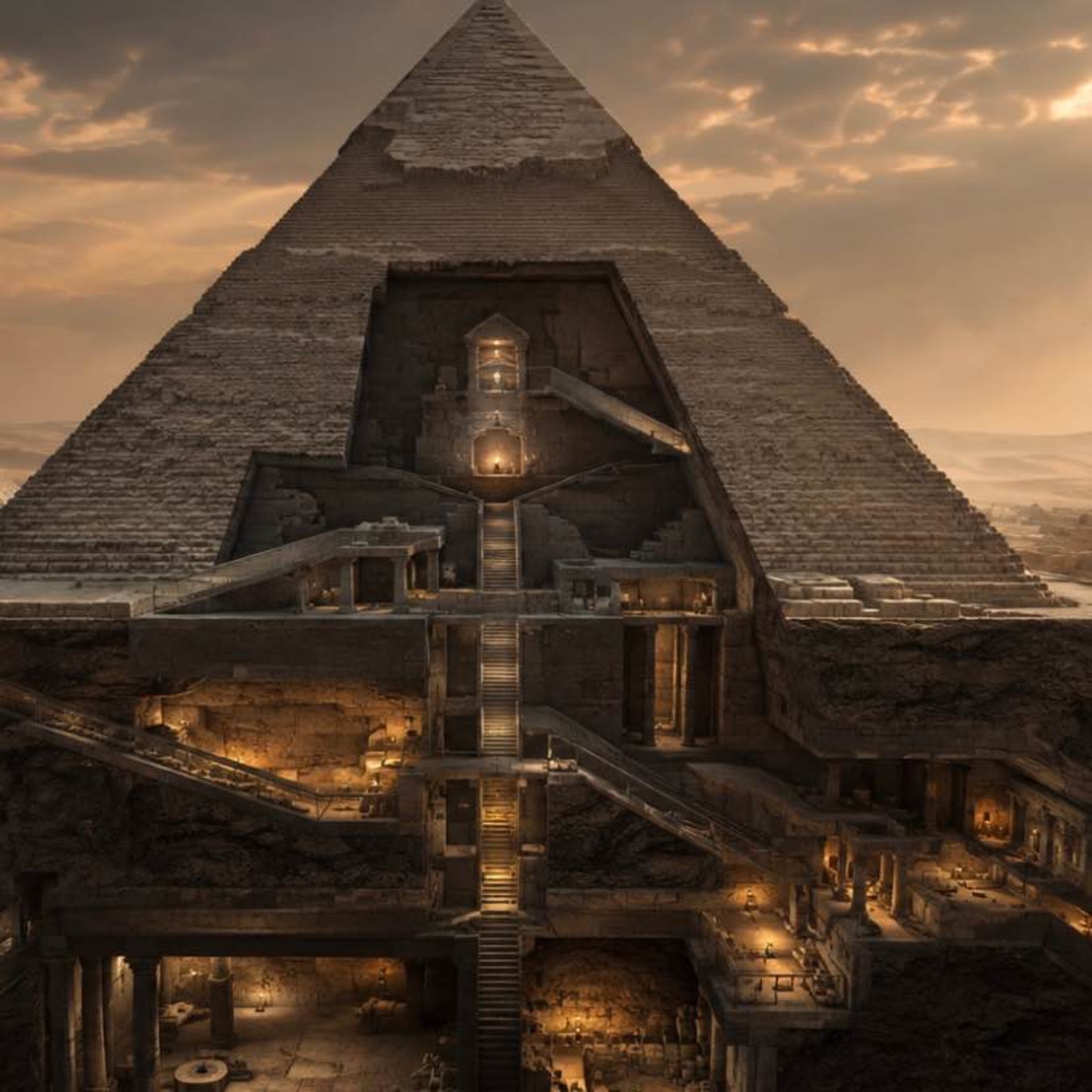 Ur Arkivet: Pyramiderna och dess dolda kammare och spiraler episode artwork