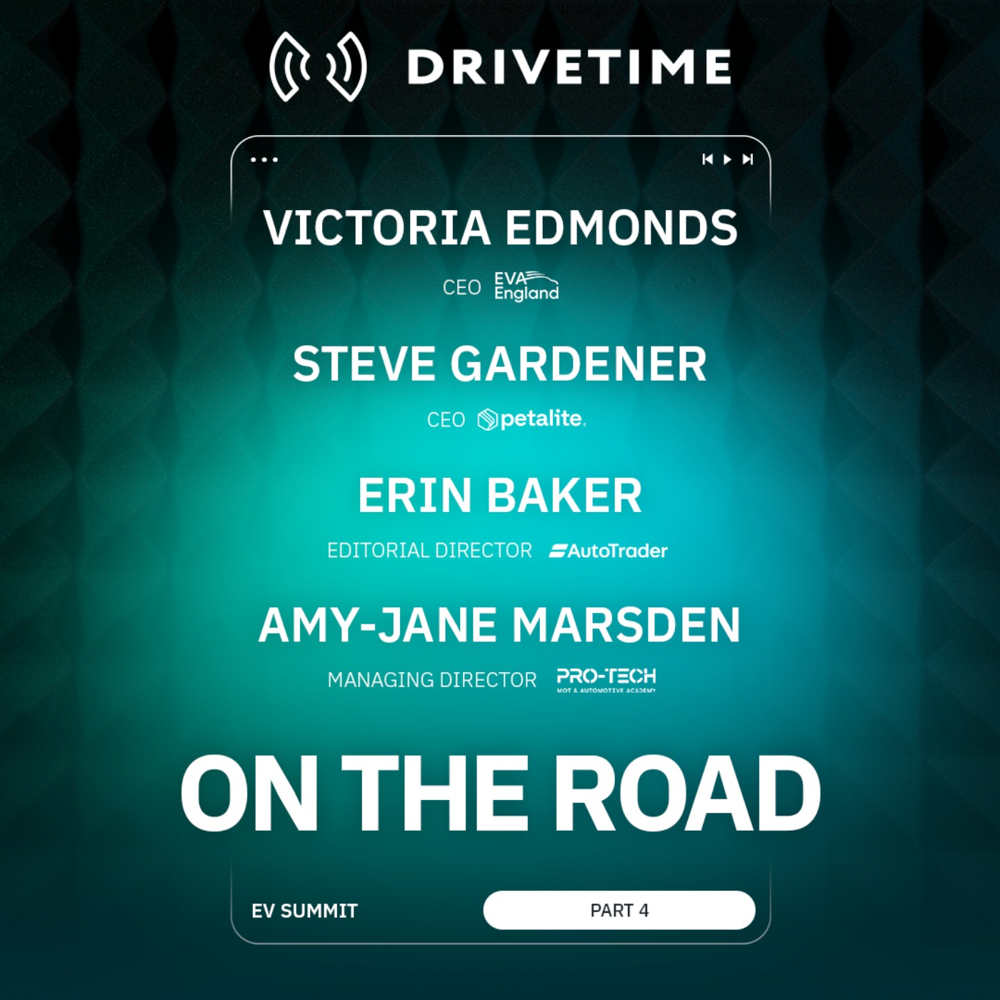 Part 4 of Drivetime on the road at the EV Summit